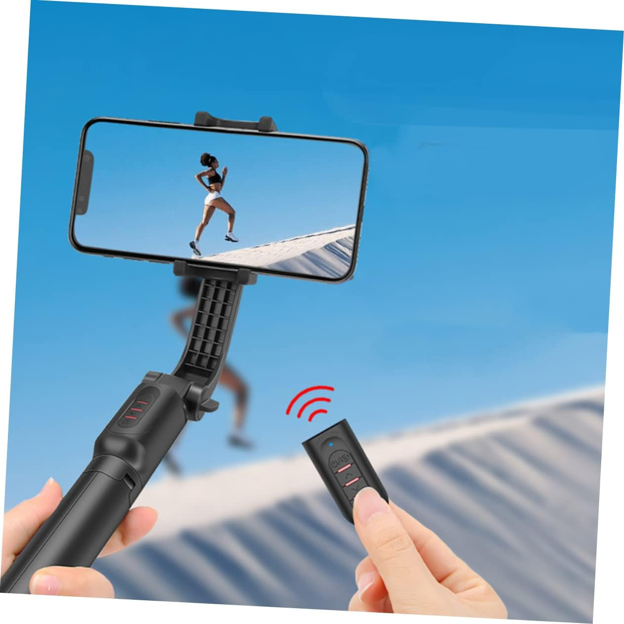 UKCOCO 1 PC Phone Stabilizer Tripods for Cameras Camera Gimbal Stabilizer Camera Stabilizer Selfie Stick Tripod Professional Video Stabilizers Cell Phone Holder Phone Gimbal Stabilizer  UKCOCO   