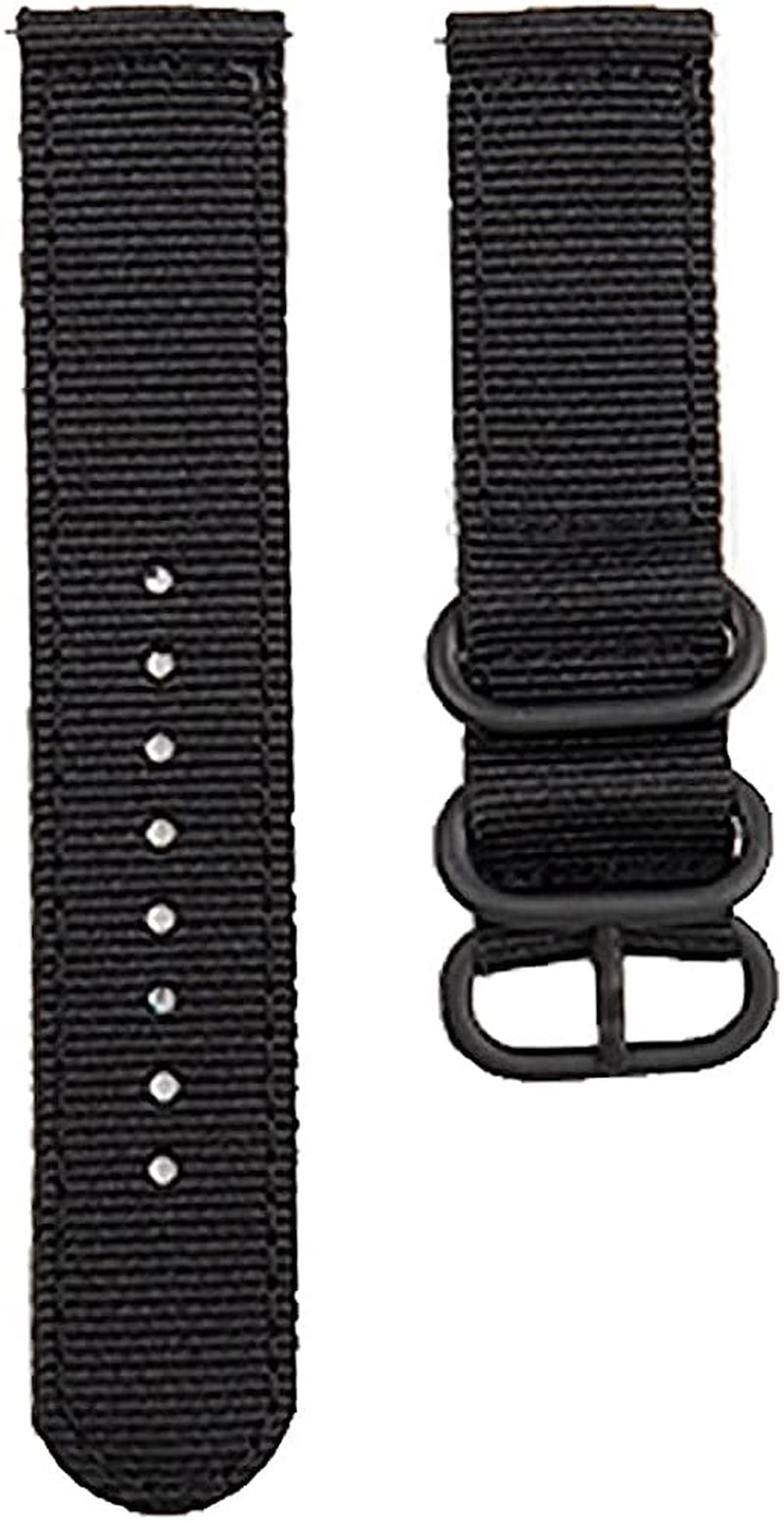 KAVJU for Garmin Venu SQ 2 2S Nylon Canvas Sport Watchband Bracelet 18Mm 20Mm 22Mm Band Straps for Garmin Vivoactive 3 4 4S Correa  KAVJU   