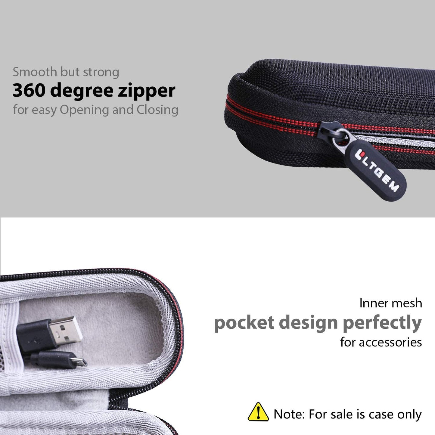 LTGEM Holder Case for Stylus Pen Accessories Cover Compatible with Apple Ipad, Ipad Pencil 1St and 2Nd Generation  LTGEM   