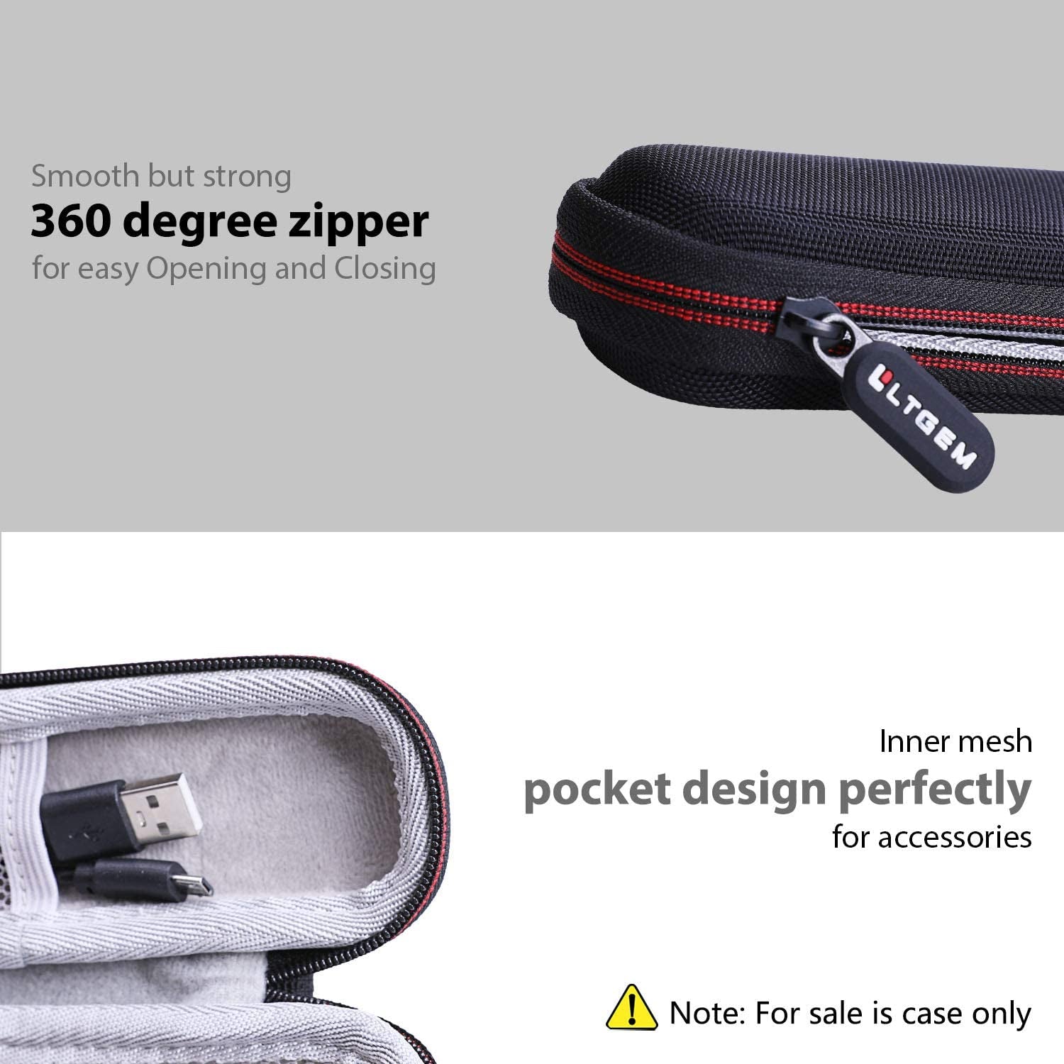 LTGEM Holder Case for Stylus Pen Accessories Cover Compatible with Apple Ipad, Ipad Pencil 1St and 2Nd Generation  LTGEM   