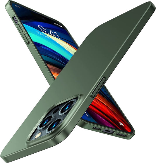 TORRAS Slim Fit Designed for Iphone 14 Pro Max Case 6.7 Inch, Ultra-Thin 14 Pro Max Case 2022, Lightweight Hard PC Cover Phone Cases for Iphone 14 Pro Max Phone Case Green, Originfit  TORRAS   