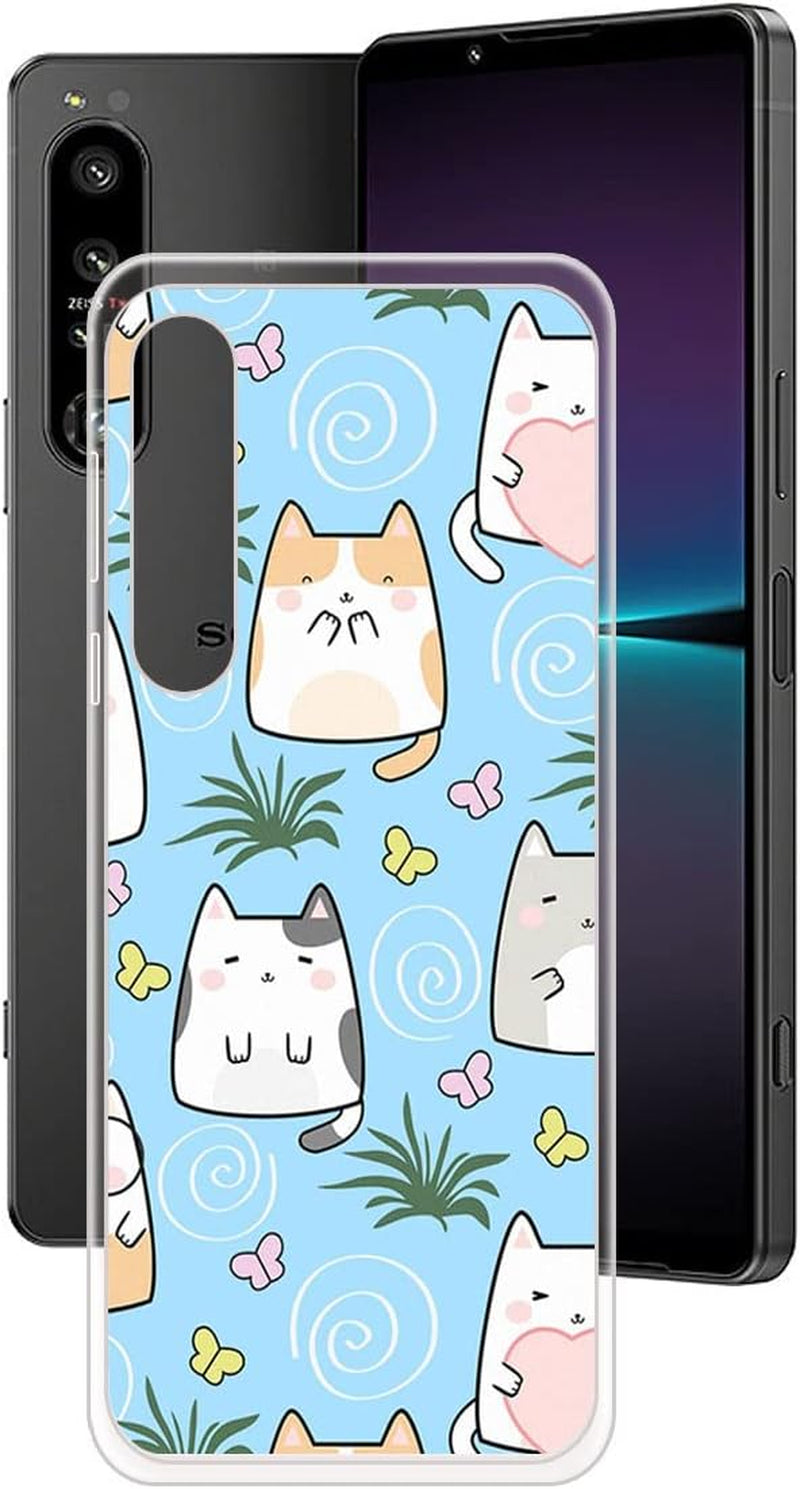 LCEHTOGYE Case for Sony Xperia 10 V, Slim Shock-Absorption Anti-Scratch Black Soft TPU Bumper Protective Phone Case Cover for Sony Xperia 10 V (6,1") - KE101  LCEHTOGYE Ke96  