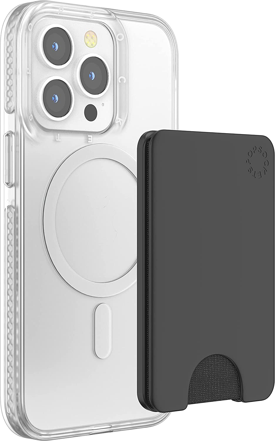 Popsockets Phone Wallet, Phone Card Holder, Wireless Charging Compatible, Wallet for Magsafe - Black  PopSockets   