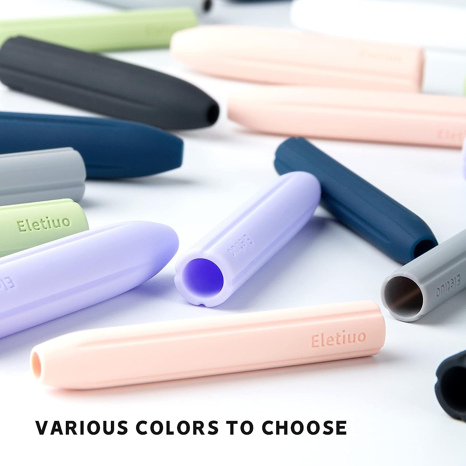 3 Sizes Silicone Grip Holder Protective Skin Sleeve Cover Case Accessories,Compatible with Apple Pencil 1St / 2Nd Gen, for Ipad Pro 9.7"/10.5"/11" /12.9",Mint Green (S, M, L)  Litumfen   