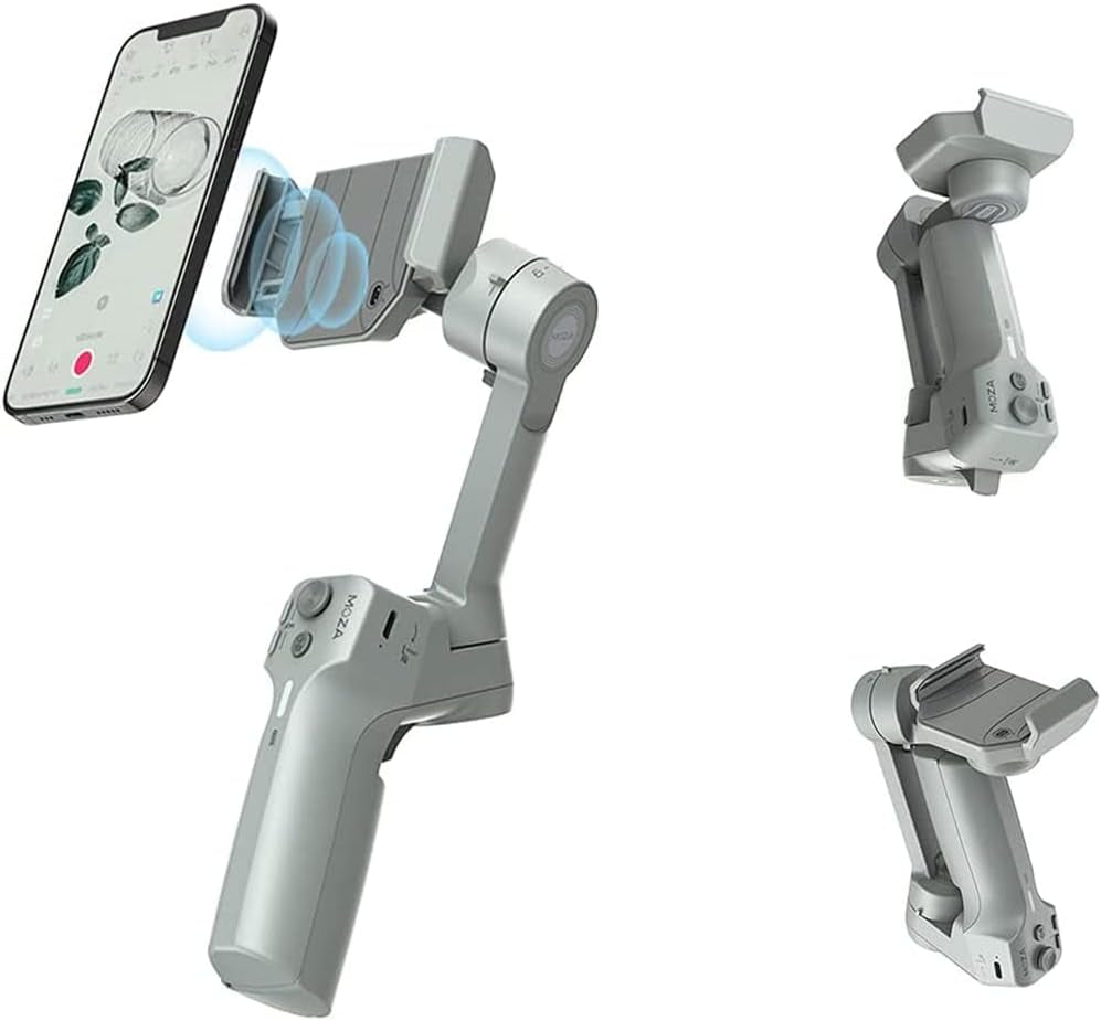 Moza Mini-Mx2 Gimbal Smart Phone 3-Axis Brushless Handheld Stabilizer for Mobile Phone Sports Camera Anti-Shake Shooting Balance  MOZA   