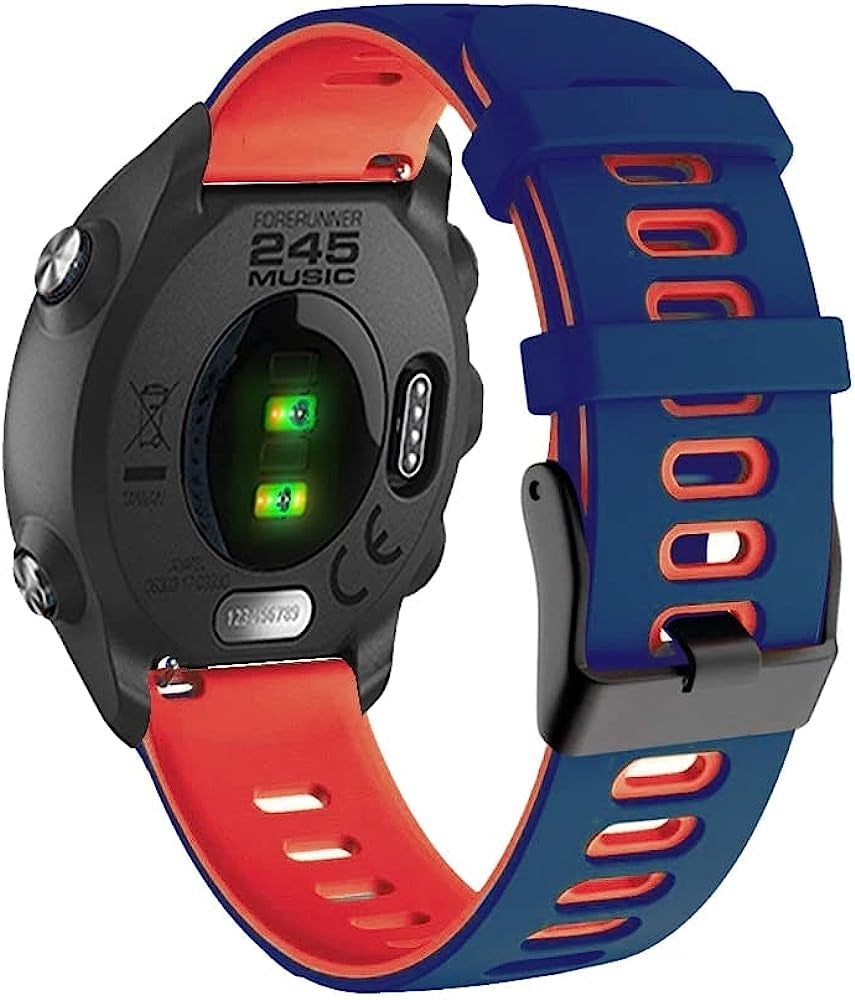 IOTUP 20Mm Watchband for Garminmove Sport Garmin VENU 2 plus SQ Straps Replacement Smart Watch Silicone Bands Vivoactive 3 3T HR Belt  IOTUP   