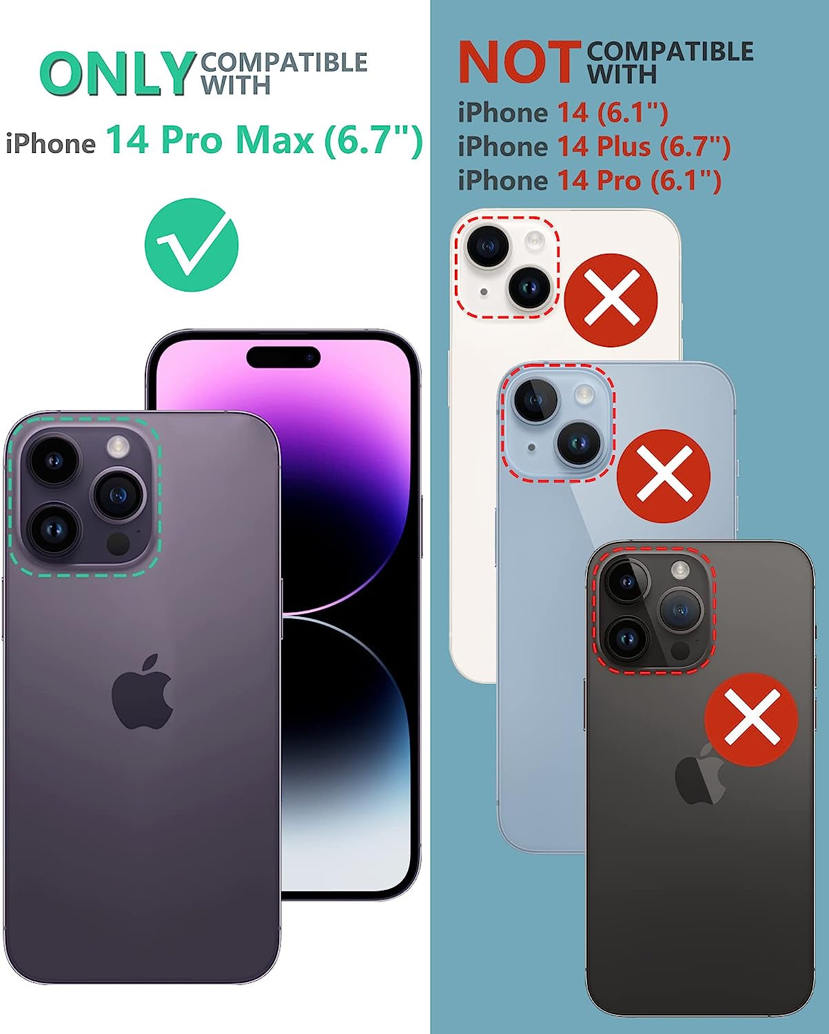 FNTCASE for Iphone 14 Pro Max Case: Military Grade Rugged Cell Phone Cover with Kickstand & Holster | Shockproof TPU Protection Bumper Matte Textured Design for Iphone 14 Pro Max Cases 6.7Inch - Beige  FNTCASE   