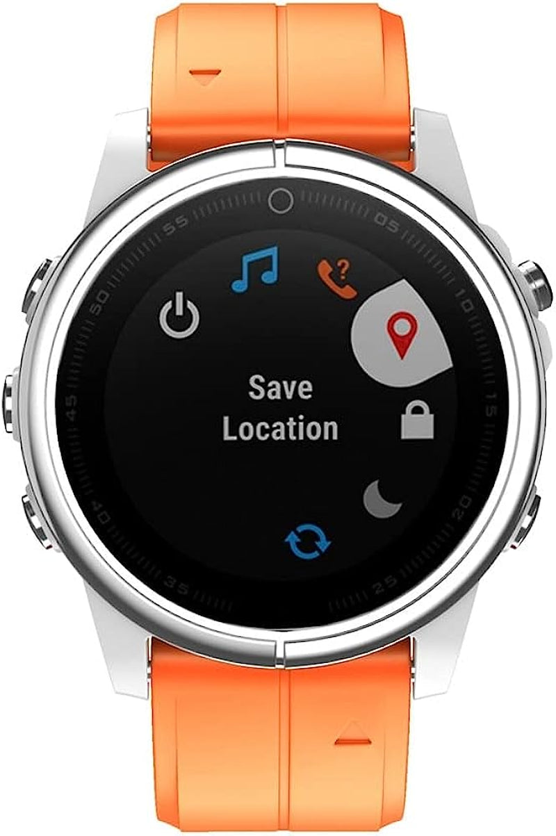 NIBYQ 20Mm Smart Watch Band for Garmin Fenix 6S 6S Pro 5S 5S plus Descent Mk2S Rose Gold Buckle Strap Quick Release Silicone Bracelet  NIBYQ   