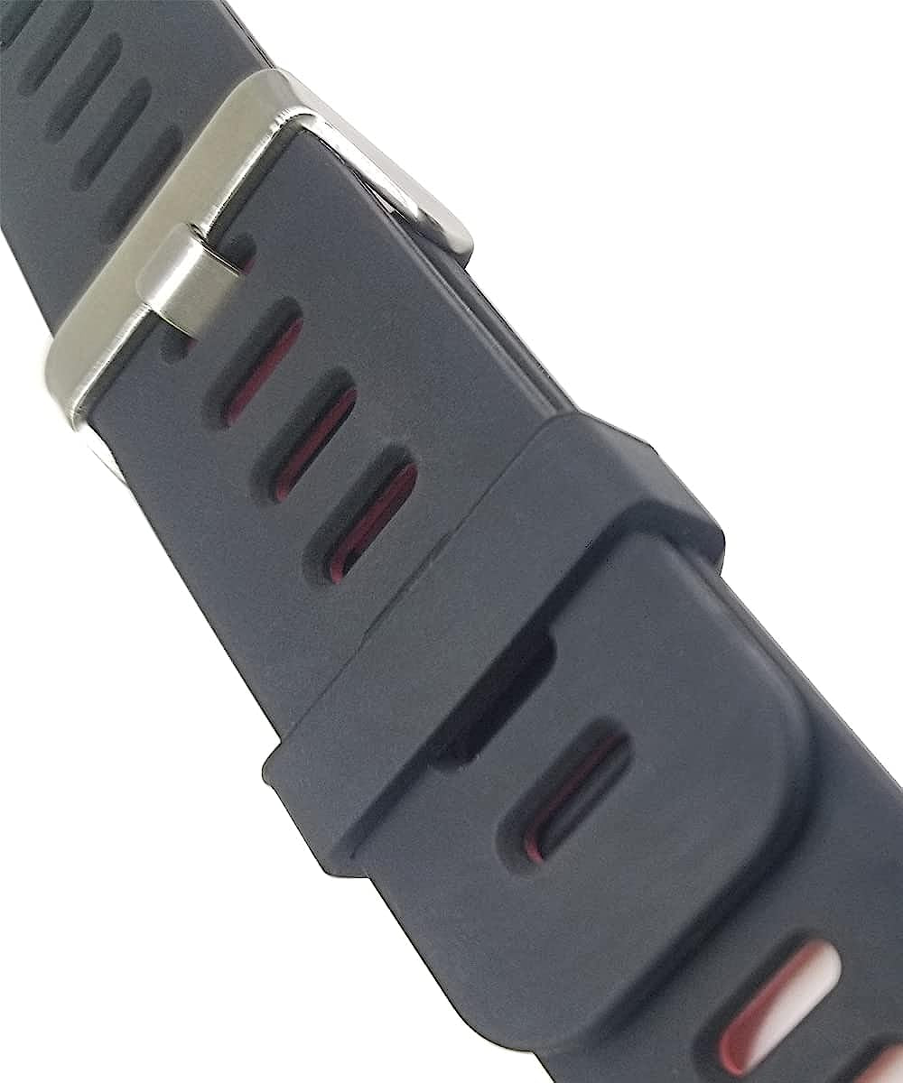 12-PACK Rubber Silicone Watch Band Compatible with Garmin Vivoactive/Forerunner Watch Strap Fastener Ring Security Loops 20Mm Black  YAQQ   