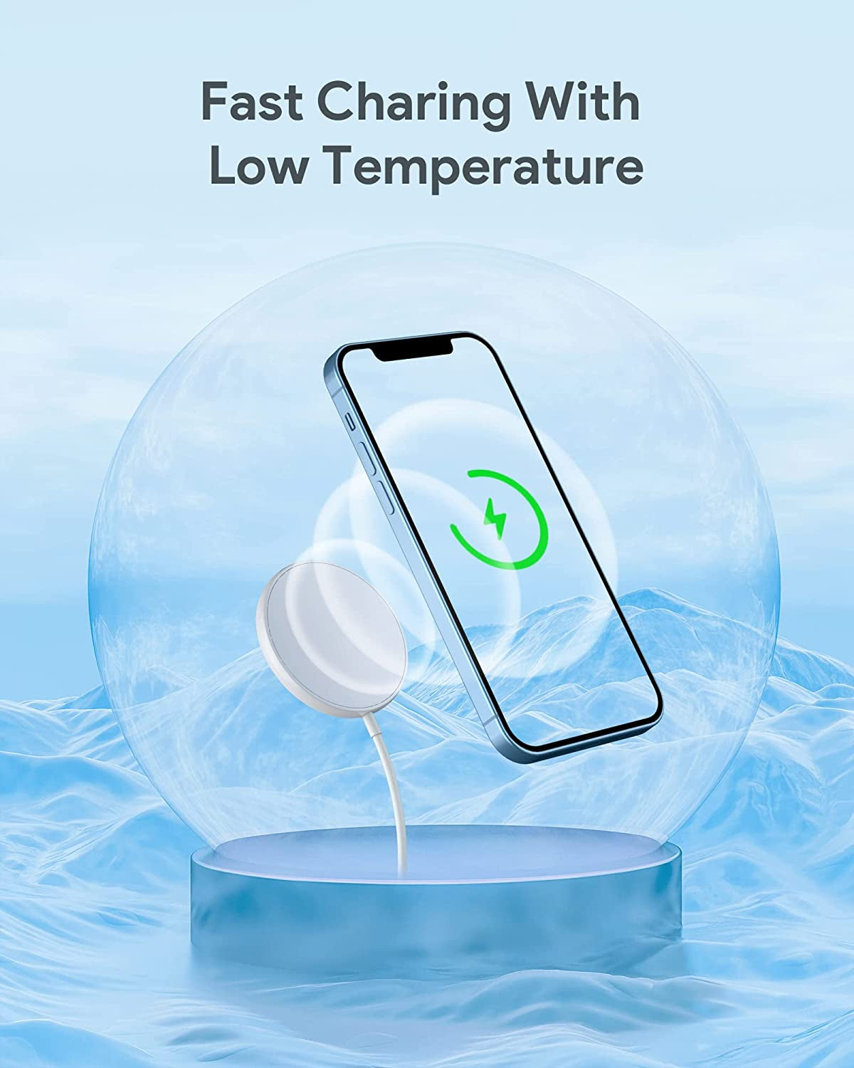 Magnetic Wireless Charger with Magsafe Charger for Iphone, Wireless Charging Pad with 20W PD USB C Charger for Iphone 14/14 Pro/14 Plus/14 Pro Max/ 13/13 Pro/13 Pro Max/12 Pro Max/Airpods 3/2/Pro  Shenzhen Dongxing Technology Co.,LTD   