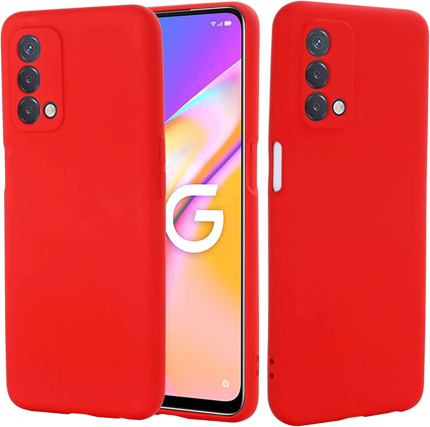 Compatible with Oneplus Nord N200 5G Case, Ultra Slim Fit Soft Case Silicone Cover with Full Body Bumper Anti-Scratch Shockproof Case for Oneplus Nord N200 5G  Joie & Joho   