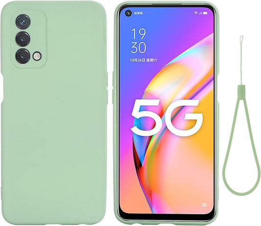 Joie & Joho Compatible with Oneplus Nord N200 5G Case, Ultra Slim Fit Soft Case Silicone Cover with Full Body Bumper Anti-Scratch Shockproof Case for Oneplus Nord N200 5G, Light Green  Joie & Joho Light Green  