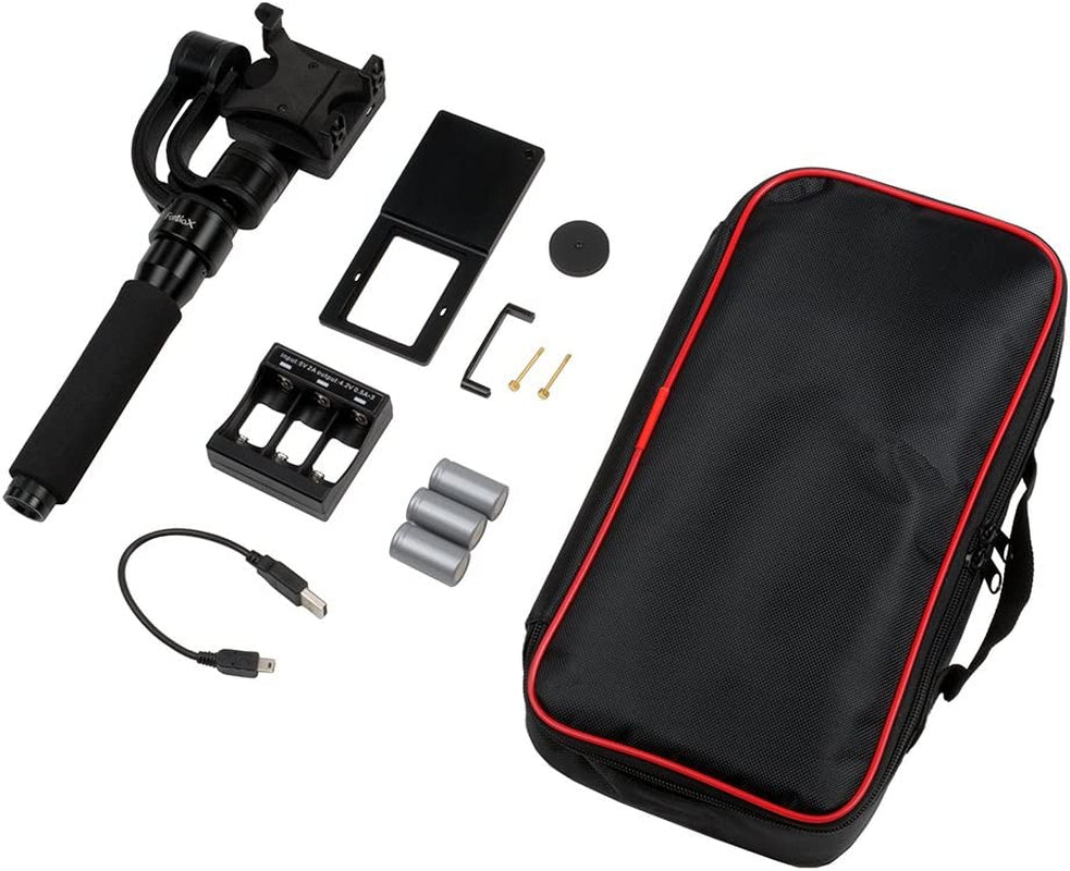 Fotodiox Freeflight Moto Mkii - 3-Axis Handheld Gimbal Stabilizer for Gopro Hero, Smartphone & Iphone - Handheld Powered Video Stabilizer System and Stealthy Camera Support Mount  Fotodiox Inc.   
