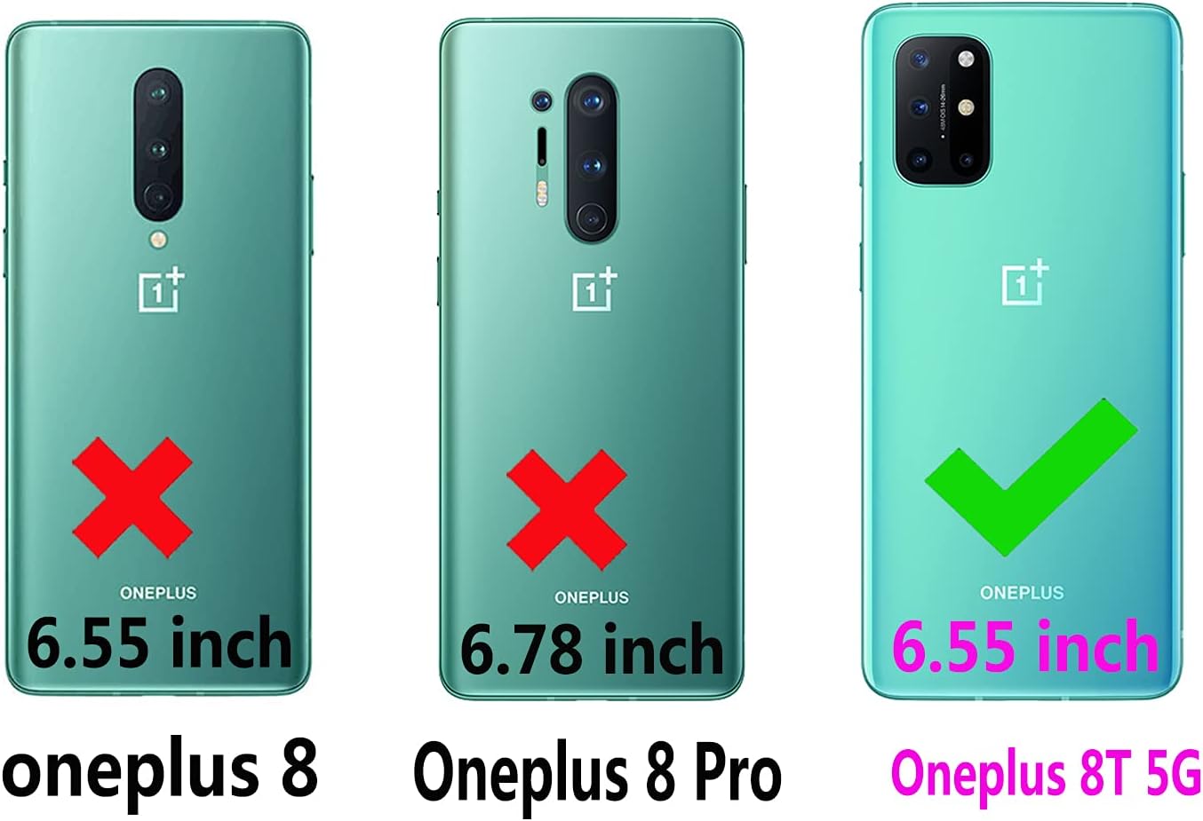 WWAAYSSXA Compatible with Oneplus 8T Oneplus8T plus 5G Wallet Case Wrist Strap Lanyard Flip Cover Card Holder Cell Phone Cases for One Plus8T on 1 plus 8Tplus 1Plus 8T+ One+ 1+ 1+8T Pro G5 Rose Gold  WWAAYSSXA   