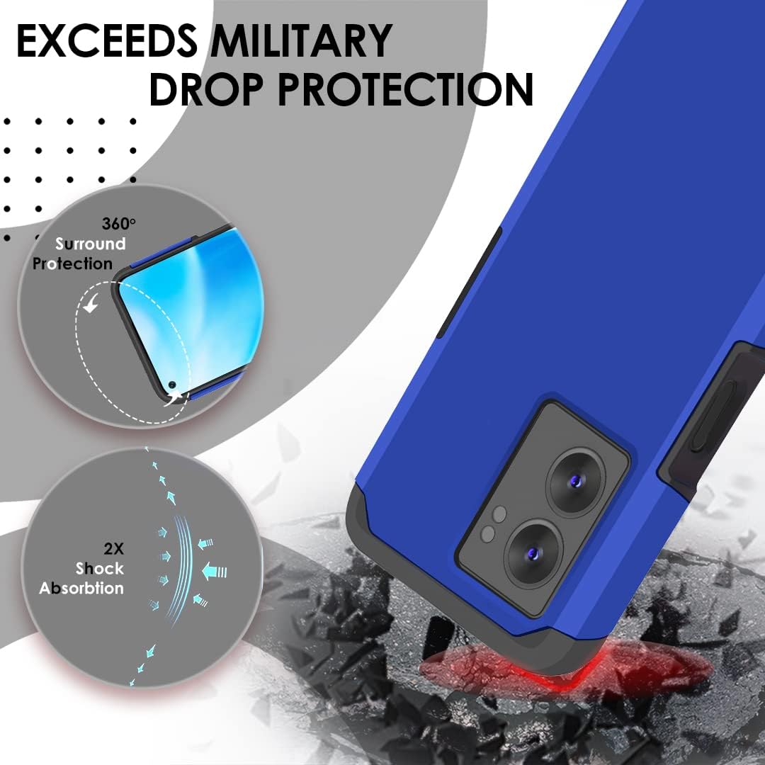 Hrwireless Compatible for Oneplus Nord N300 5G Phone Case Cover, Heavy Duty (Magnetic Mount Friendly) Series with Premium Minimalistic Design for Accidental Drops for Men Women Girls Boys  HRWireless   