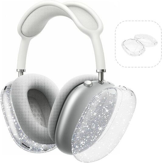 Aiaabq for Airpods Max Case Cover, Clear Soft TPU Skin Anti-Scratch, Transparent Accessories Ultra Protective Cover for Apple Airpods Max Headphones Case  Aiaabq   