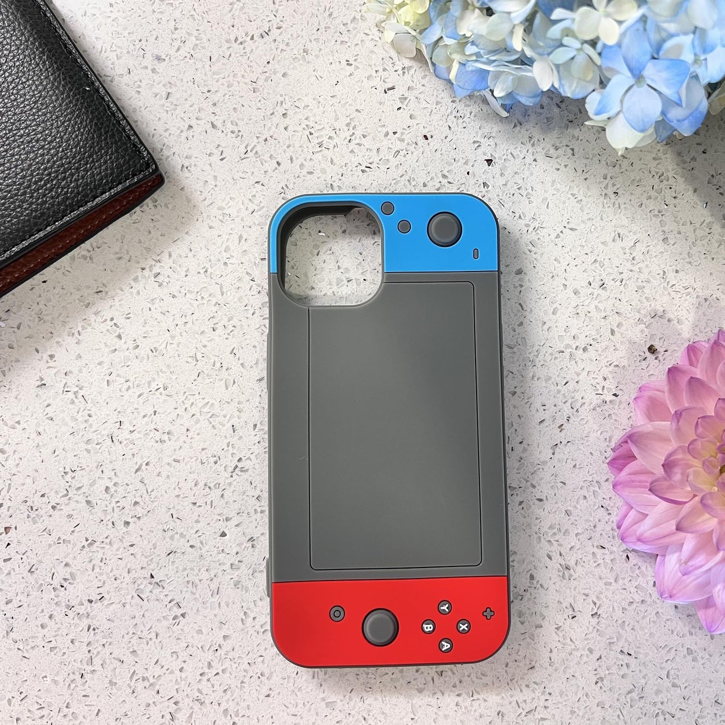 Phone Case for Samsung Galaxy A54 5G,Galaxy A54 4G Cover,Silicone 3D Cartoon Cute Kawaii Fun Gameboy Design Soft Shockproof Cover,Cool Funny Cases for Girl Kid Boy Women Man Red Blue Grey Black  YOOBSTAR   