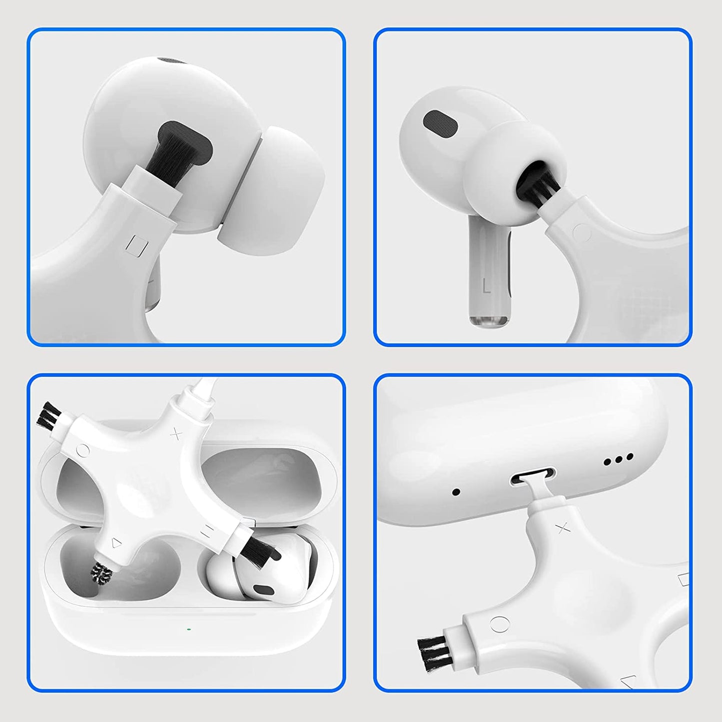 CODOGOY Iphone Cleaning Kit Port Cleaner Repair & Restore Tool Soft Brush Cleaning Tool Fit for All Devices  CODOGOY   