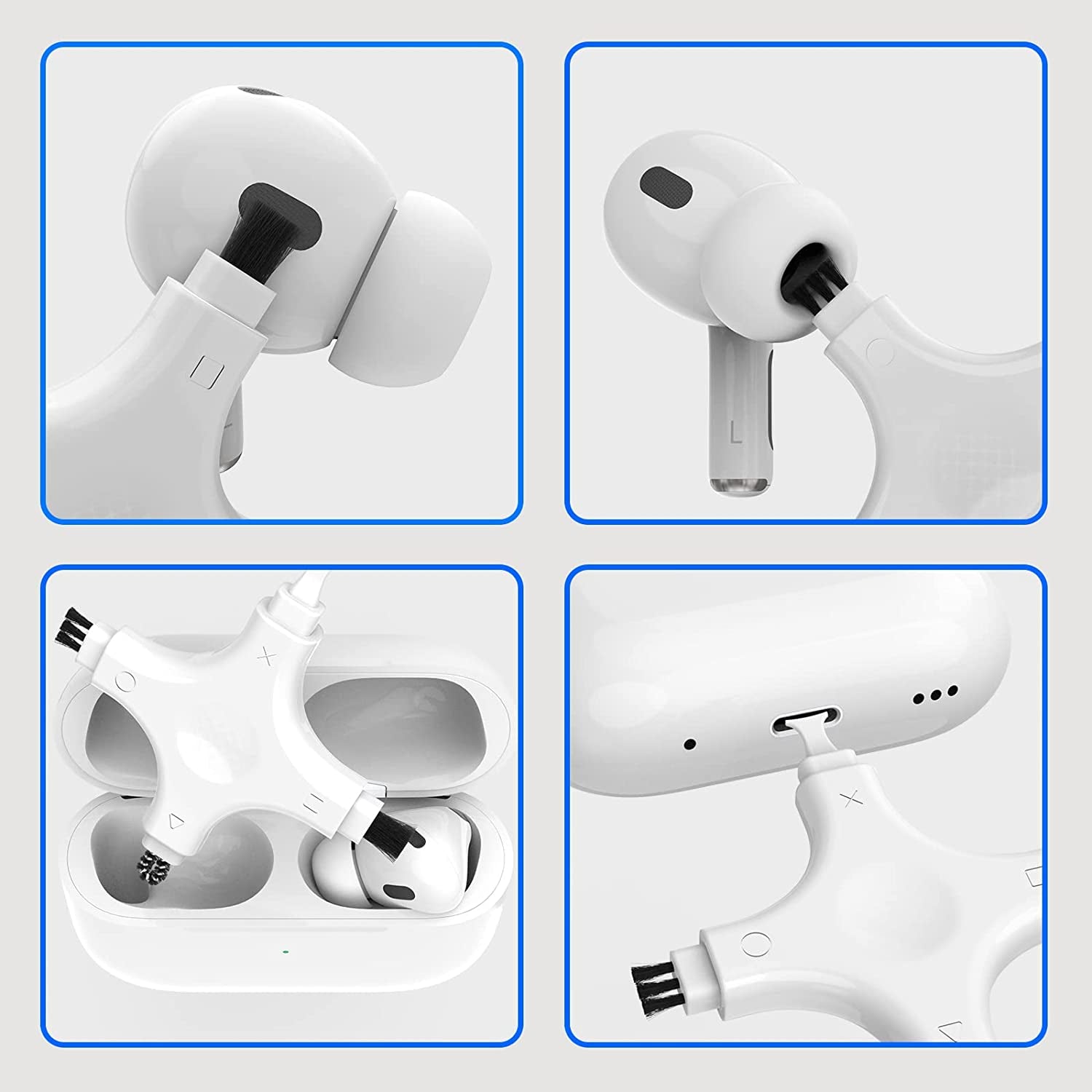 CODOGOY Iphone Cleaning Kit Port Cleaner Repair & Restore Tool Soft Brush Cleaning Tool Fit for All Devices  CODOGOY   