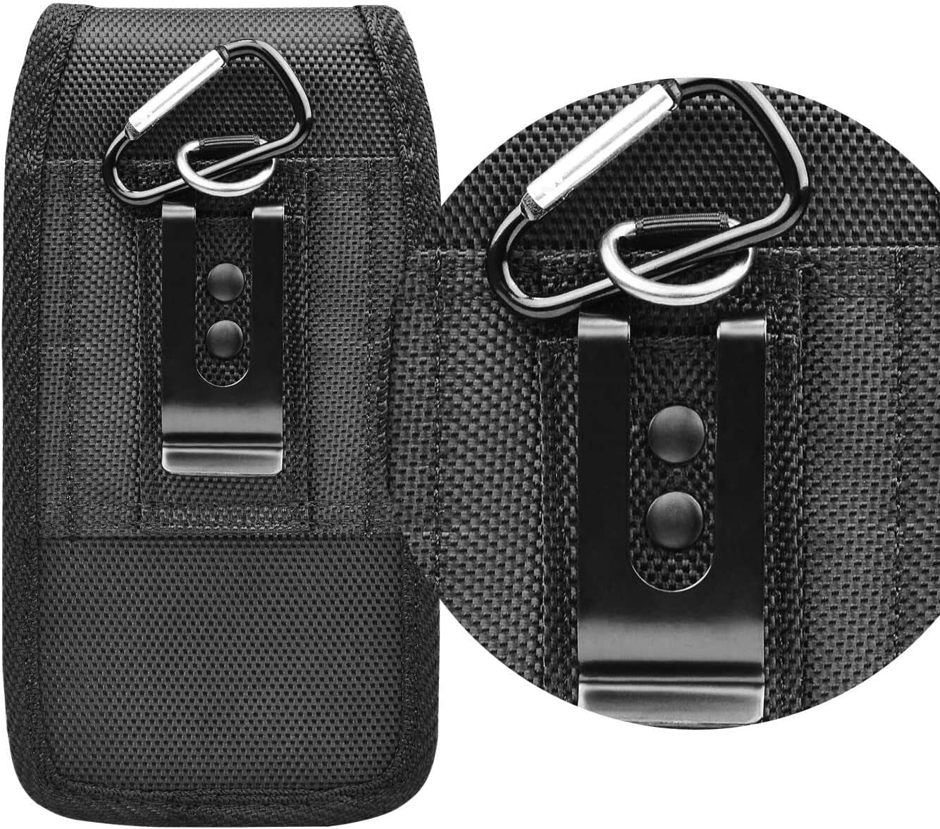 Caseswill Phone Holster for Google Pixel Fold 8 7A 7 6A 6 Pro 5A 5 4A 5G 4 Xl/Oneplus Open Nord 3 N30 N300 N20 N200 11 11R 10T 10 9 9R 8T 8 Pro Case Nylon Pouch Belt Clip Holster  caseswill   