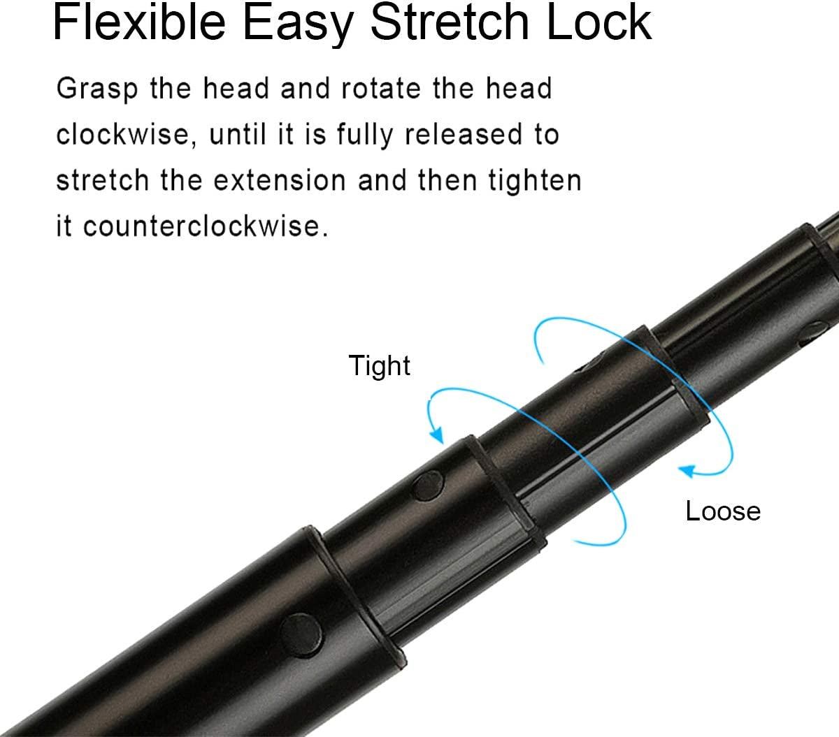 Ieago RC Extended Selfie Stick Invisible Bullet Time Cord Rotatable Handle with Integrated Tripod for Insta360 X3 / ONE X2 / ONE X/ONE/GO 2 / ONE R/ONE Rs/Gopro Series Camera  iEago RC   