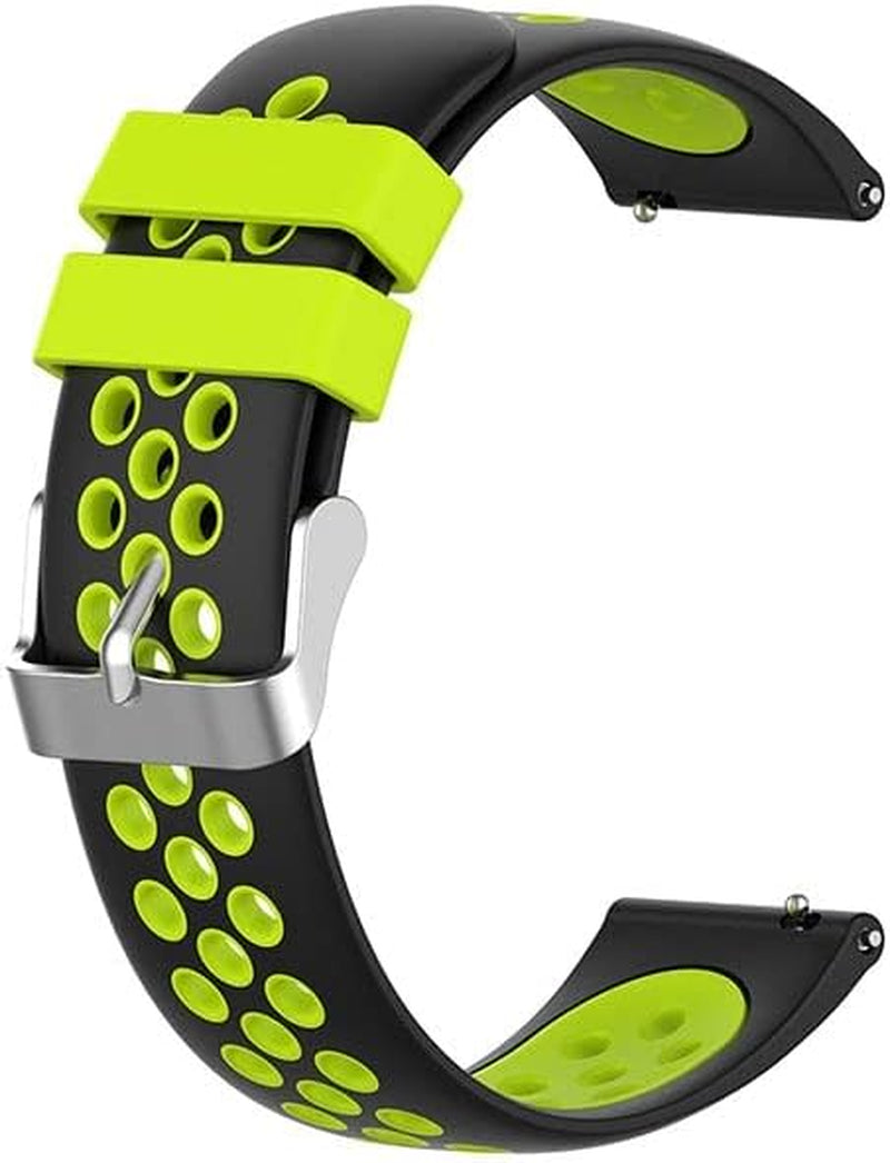 ZEDEVB Watchband for Garmin Venu Vivoactive 3 Garmin Vivoactive 3 Silicone Smart Watch Band for Vivoactive 4S 4 Forerunner 245 Strap  KANUZ G For Vivoactive 4S-18 