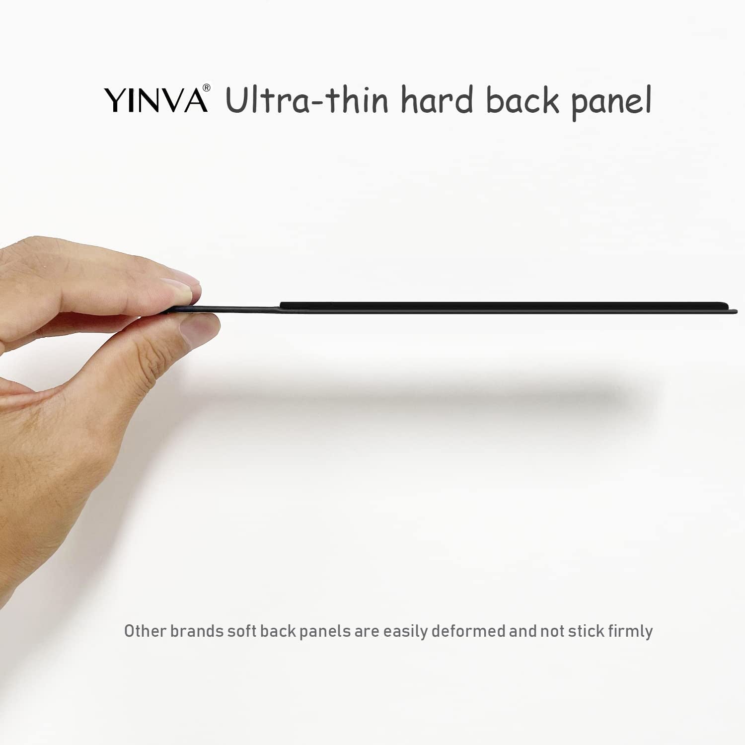 YINVA Pencil Holder Compatible with Apple Pencil 2Nd Generation and 1St Gen, Elastic Pencil Pouch Accessories Design for Ipad and Stylus (Black)  YINVA   