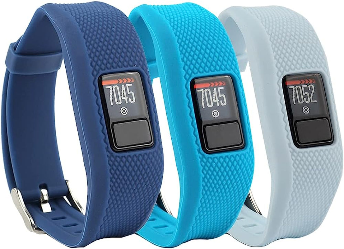 Honecumi Vivofit Jr Bands Compatible with Garmin Vivofit Jr 2 Band/Vivofit 3 Replacement Band for Kids Boys Girls Men Women Vivofit Jr 2 Watchband Wristband Strap Accessories Bands with Secure Clasp  honecumi 3 Solid Type 5  