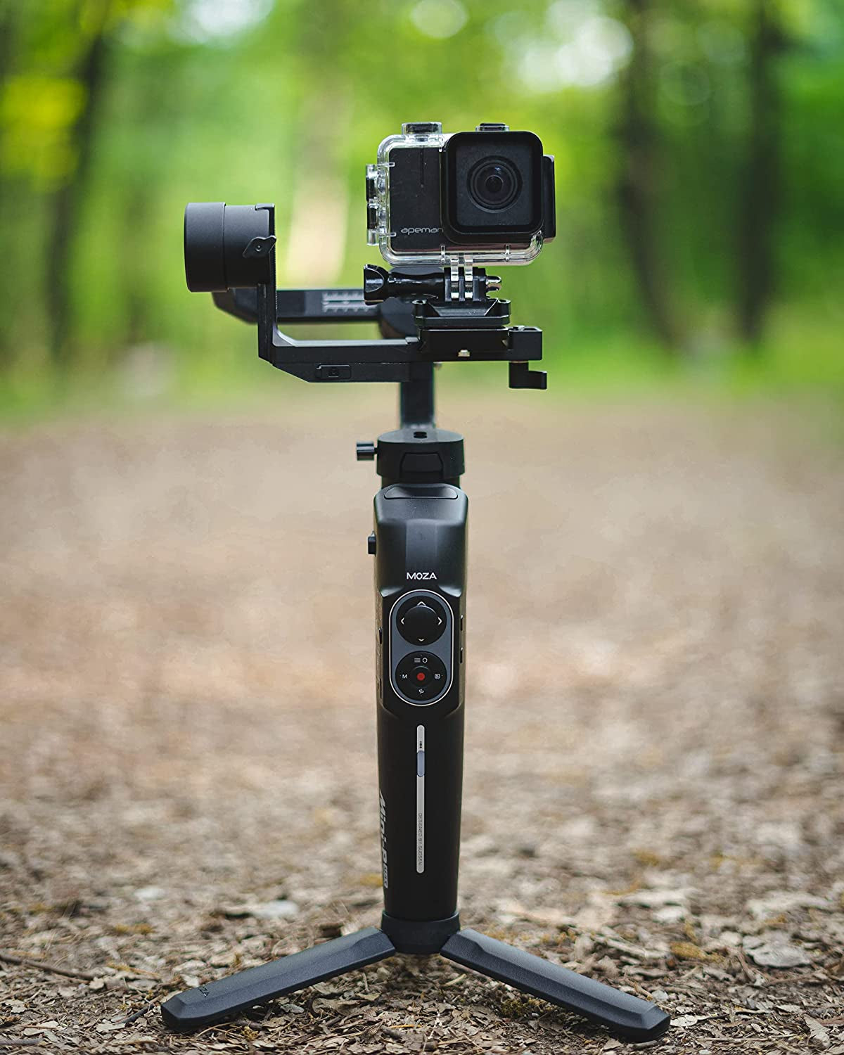 MOZA Mini P MAX Gimbal Stabilizer 3-Axis Mobile Handheld Stabilizer for Smartphone Mirrorless Camera Action Cameras up to 2.2Lb Updated Version 3-Axis Lock Design Cross-Platform Gimbal 20H Runtime  Gudsen   