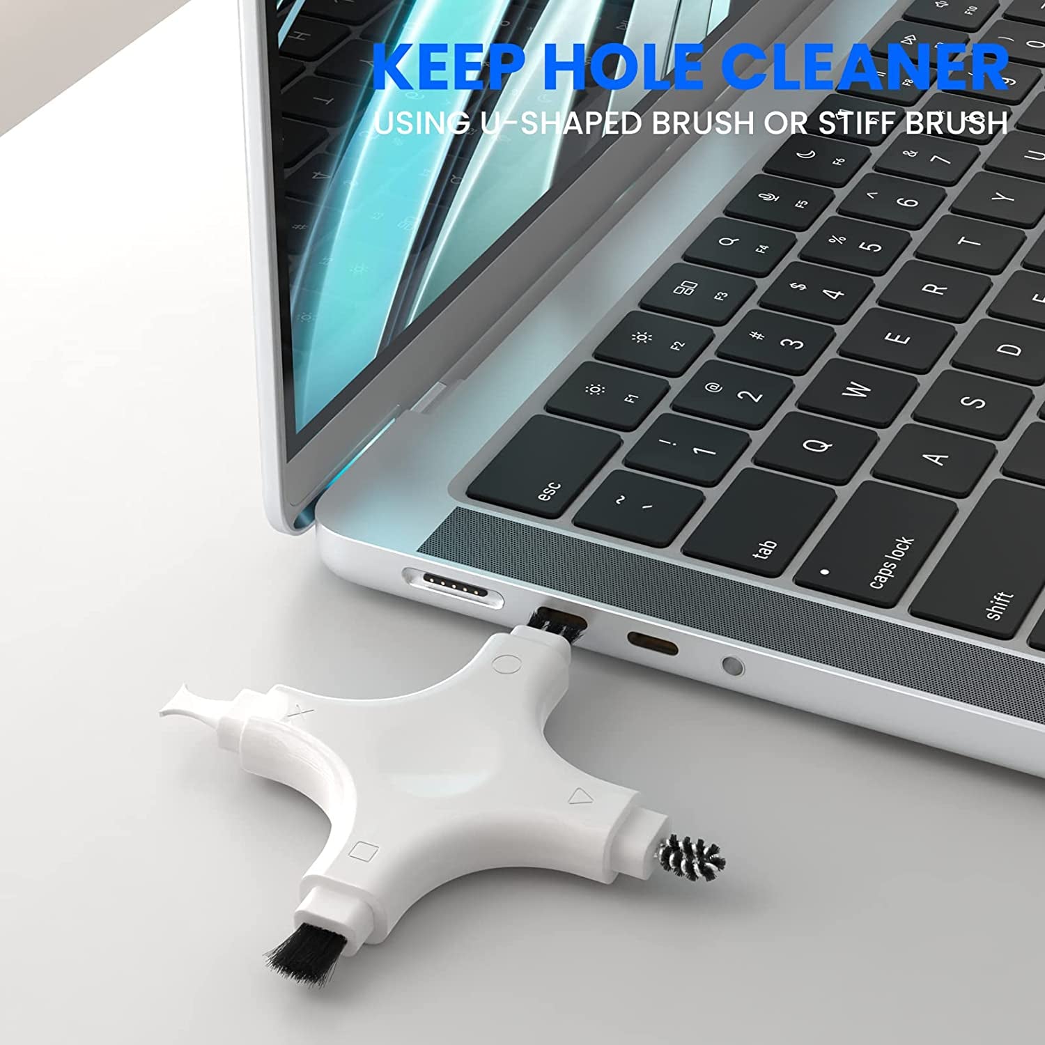 CODOGOY Iphone Cleaning Kit Port Cleaner Repair & Restore Tool Soft Brush Cleaning Tool Fit for All Devices  CODOGOY   