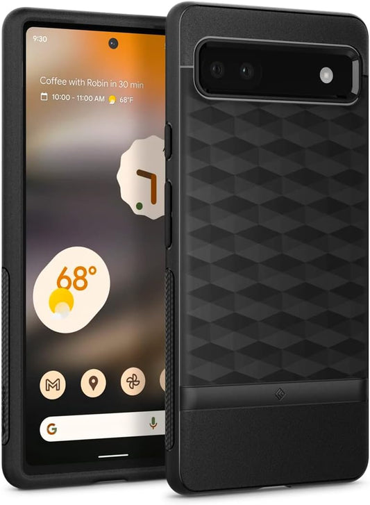 Caseology Parallax Compatible with Google Pixel 6A Case 5G (2022) - Matte Black  Spigen   