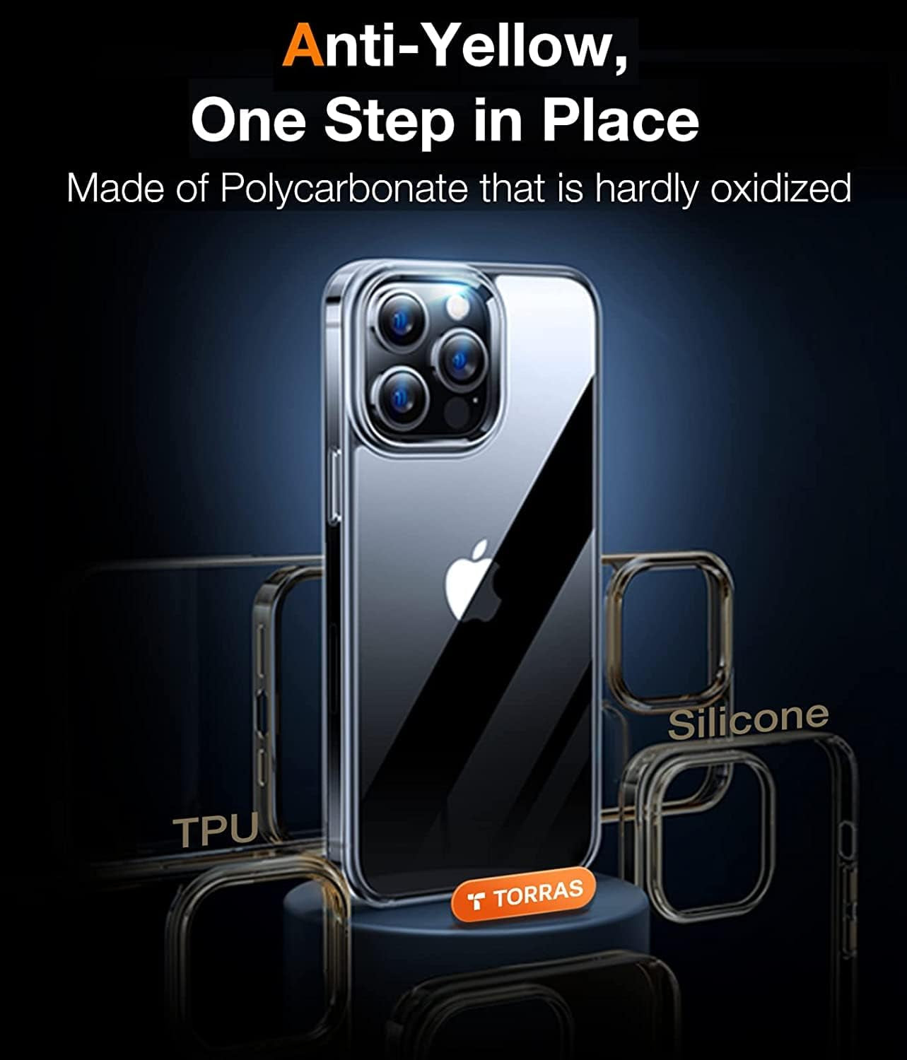 TORRAS Slim Fit Designed for Iphone 14 Pro Max Phone Case 6.7 Inch, Ultra-Thin 14 Pro Max Case 2022, Lightweight Hard PC Cover Phone Cases for Iphone 14 Pro Max Case Clear, Originfit  TORRAS   