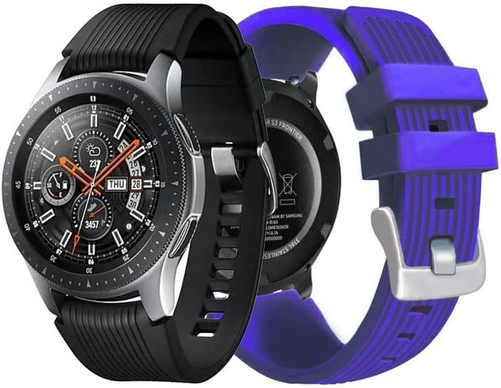 KOSSMA 22Mm Straps for Garmin Active/Venu 2/ Vivoactive 4 /Venu2 Silicone Replacement Wristband for Forerunner 745 Watch Band  KOSSMA   