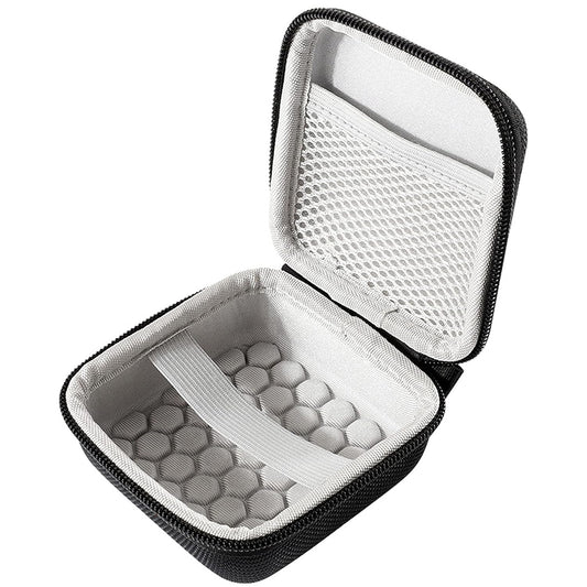 Schicj133Mm Fast Charging Cord Charger - Shockproof Hard EVA Wireless Earphone Storage Pouch Case Compatible with Powerbeats Pro/3 - Black  schicj133mm   