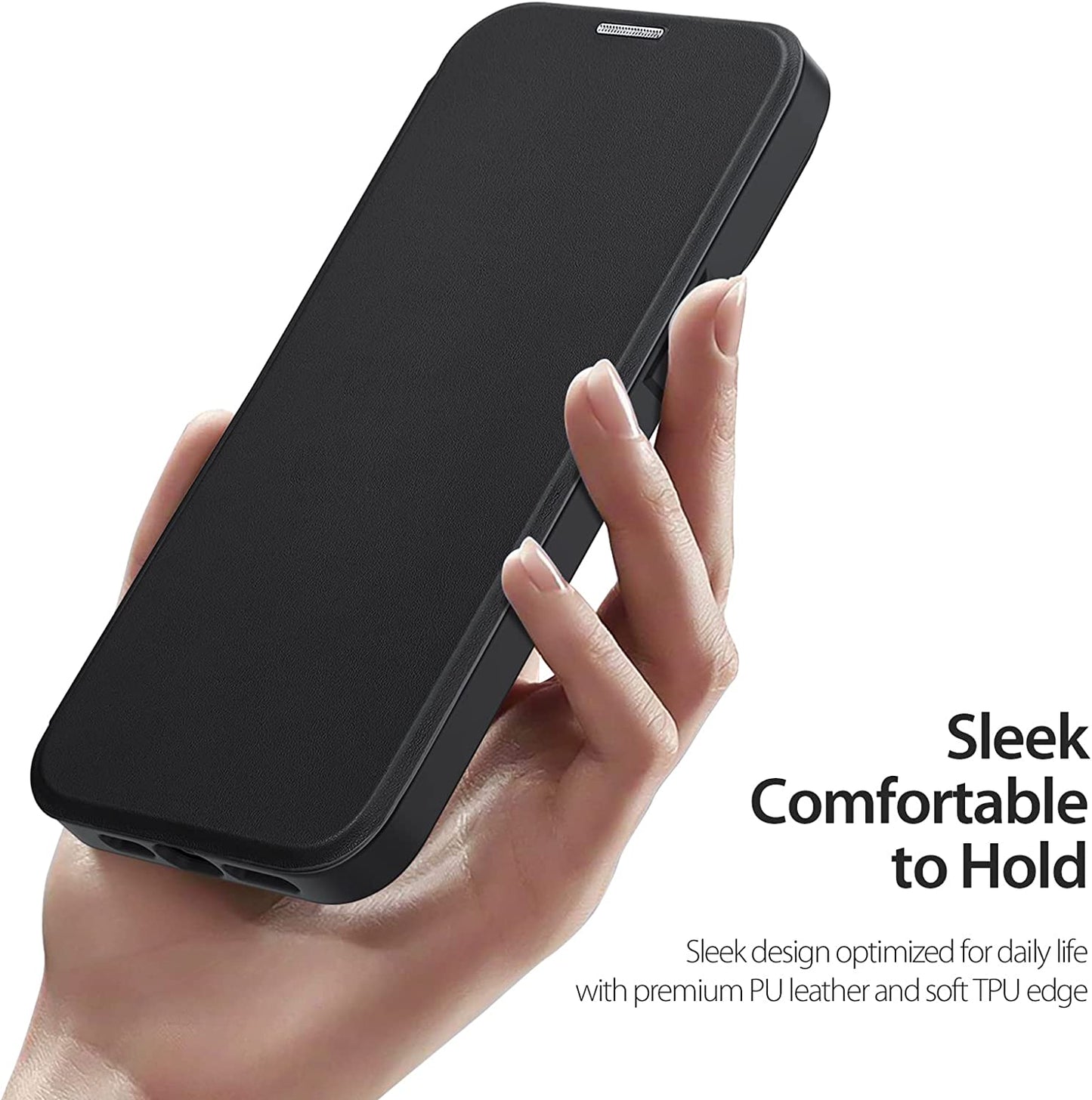 Case for Iphone 14 Pro Max Case Wallet Compatible with Magsafe, Shockproof Full Protective Flip Folio Wallet Case with RFID Blocking Card Slot PU Leather Cover for Iphone 14 Pro Max 6.7"  DUX DUCIS   