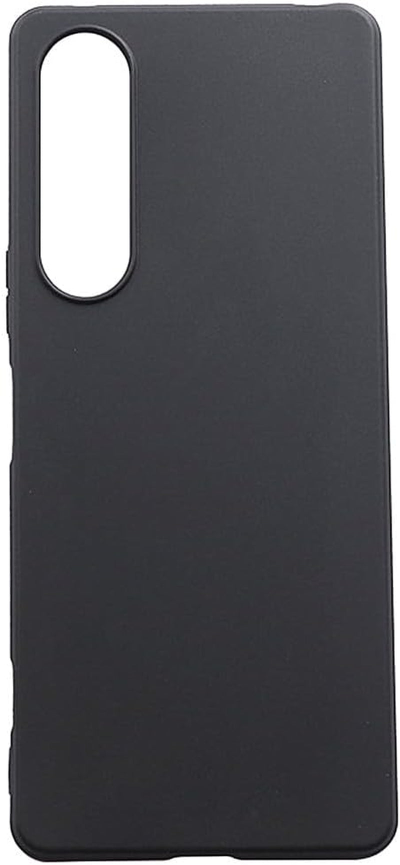 Aikukiki Case for Sony Xperia 1 V,Sony Xperia 1 V 5G Case,Tpu Soft Silicone Bumpers Protective Cover Anti-Scratch Shockproof Phone Case for Sony Xperia 1 V 5G 2023 (Clear)  Aikukiki Black  