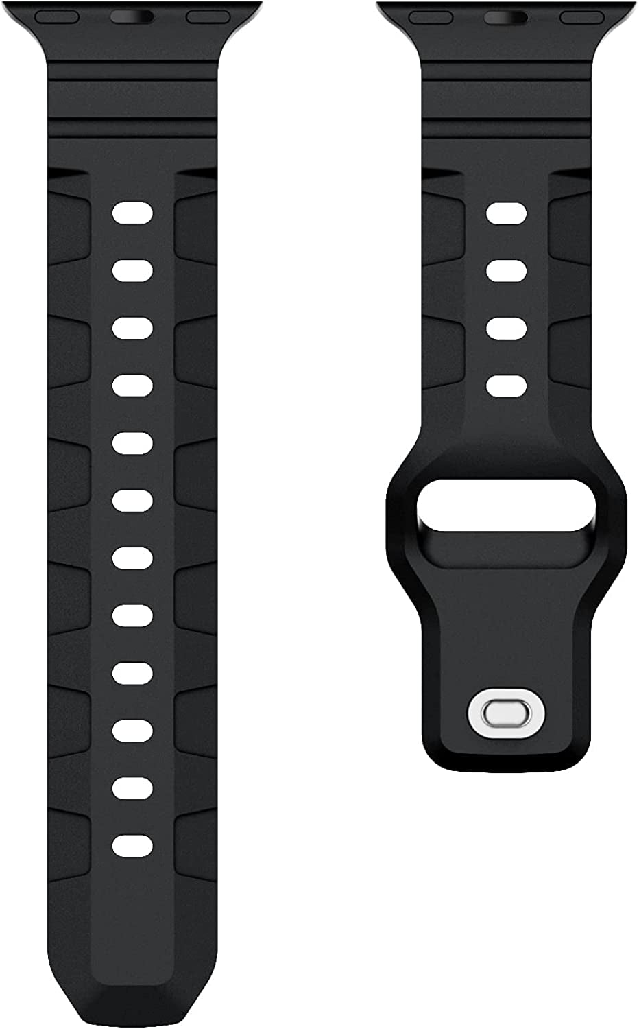 Recoppa Compatible with Apple Watch Band 49Mm 45Mm 44Mm 42Mm 41Mm 40Mm 38Mm Band for Men Women, Soft Silicone Replacement Bands for Iwatch Series 8/7/6/5/4/3/2/1/Se/Ultra  Recoppa   