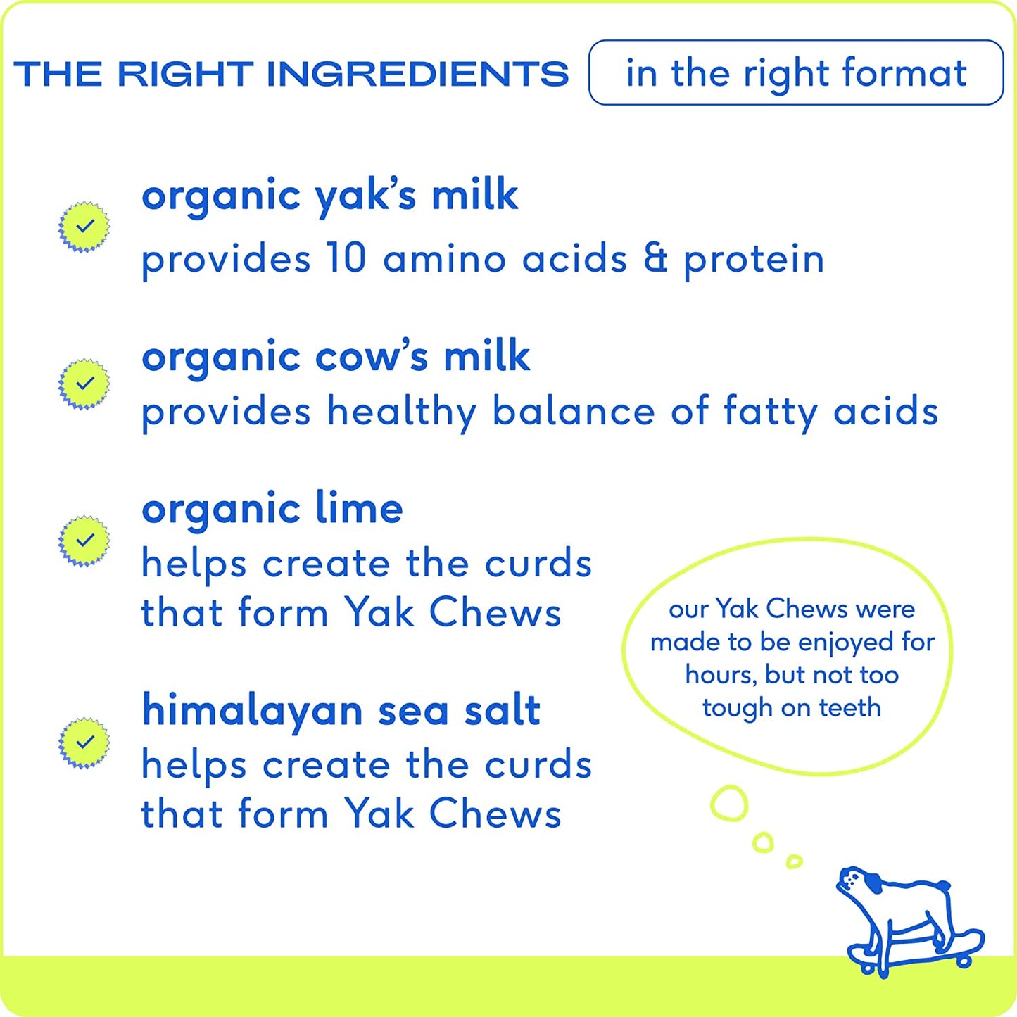 Native Pet Yak Chews (3 Medium Chews)  Native Pet   