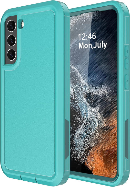 Guirble for Samsung Galaxy S22 plus Case,[Built in Screen Protector][Shockproof][Dropproof] Samsung S22 plus Case,Full-Body Rugged Military Grade Protective for S22 plus 5G Case 6.6 In(Teal)  Guirble   