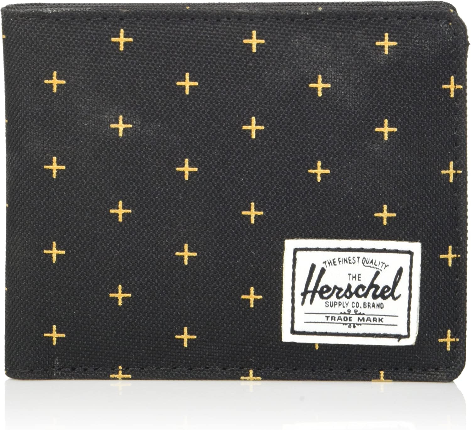 Herschel Roy RFID  Herschel Supply Men's Accessories Black Gridlock Gold One Size 