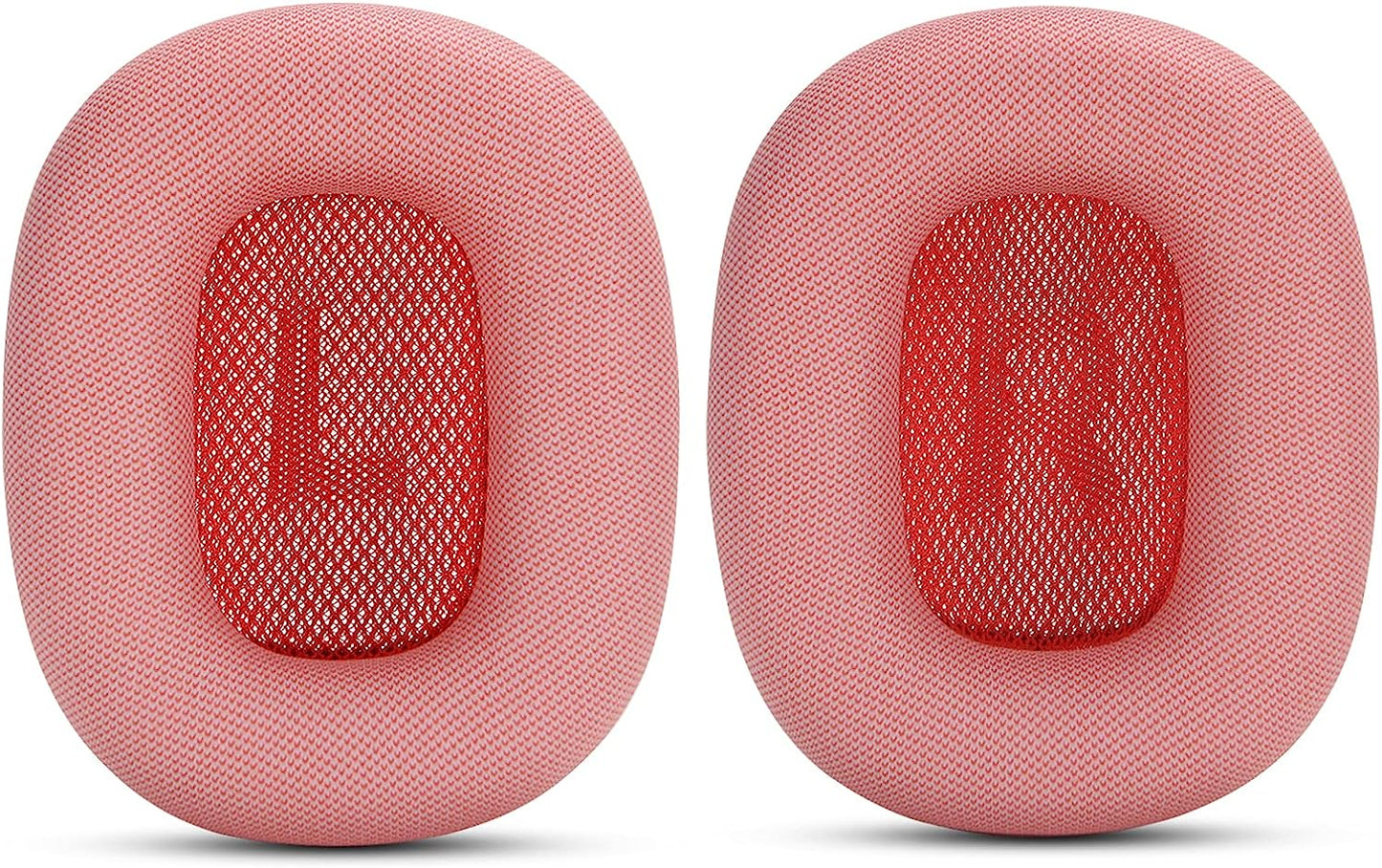 Earpads for Apple Airpods Max Earpad Replacement Sweat Proof Ear Cushions Airpods Max Ear Pad Earcups with Protein Leather, Memory Foam and Magnet Blue  Earrock Red Protein Leather& Inner Silica Gel 