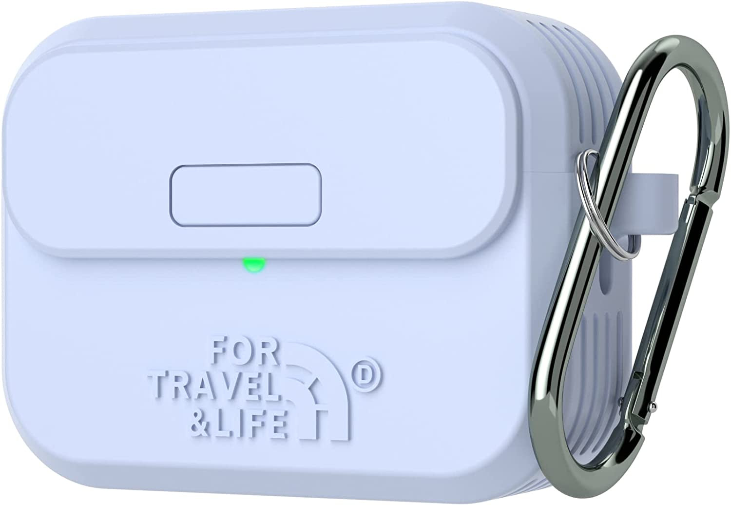 Airpods Pro 2Nd/1St Generation Case Cover,Secure Lock Full Protective Silicone Skin Accessories for Women Men with Apple Airpods Pro 2022/2019 Charging Case,Design by Doboli,Black  Doboli Sky Blue  