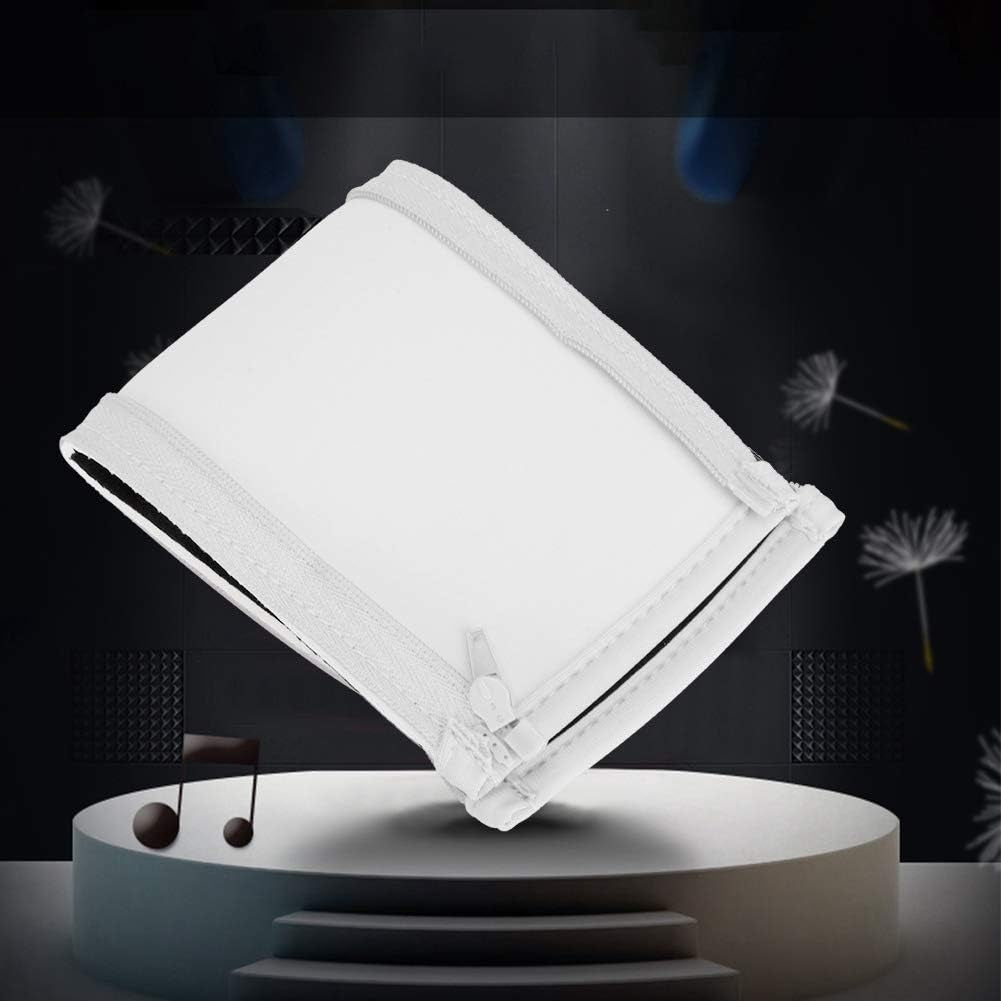 Socobeta Headset Headband Cover Replacement Anti-Slip Comfortable Noise Reduction Headphone Pad Earphone Cushion Portable Earphone Accessorie Easy to Install(Red)  Socobeta white  