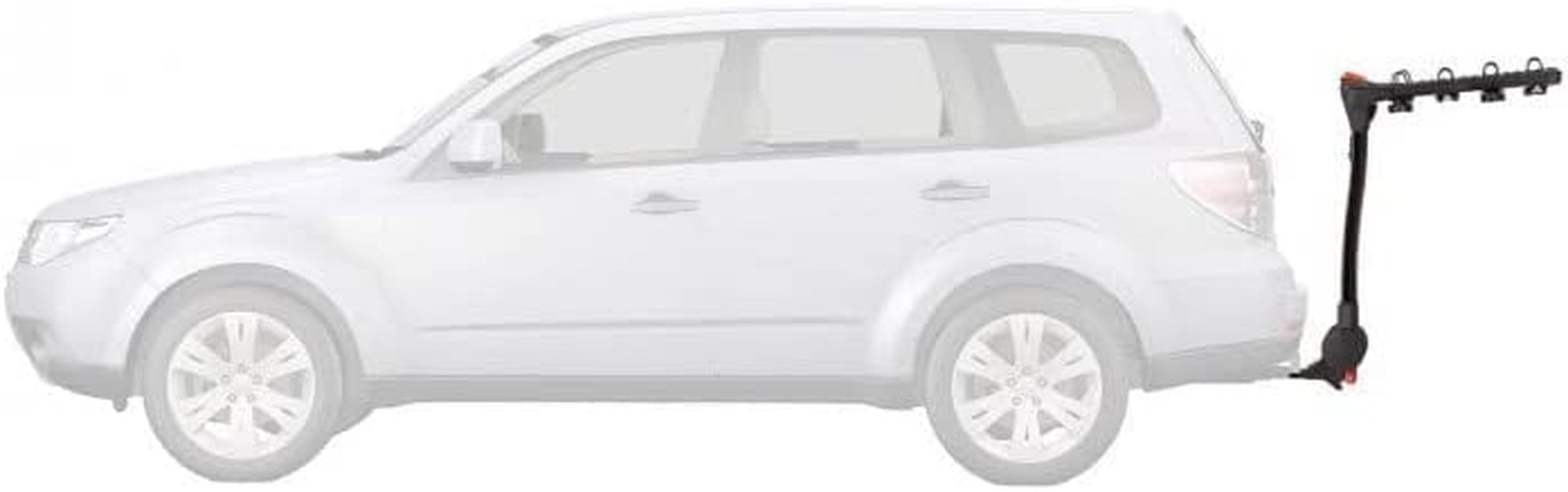 YAKIMA, Fulltilt Tilting Hitch Mount Hanging Bike Rack, 4 Bike Capacity, anti Sway, Lockable, Compatible with Both 1-1/4" and 2" Hitch Receivers  YAKIMA   