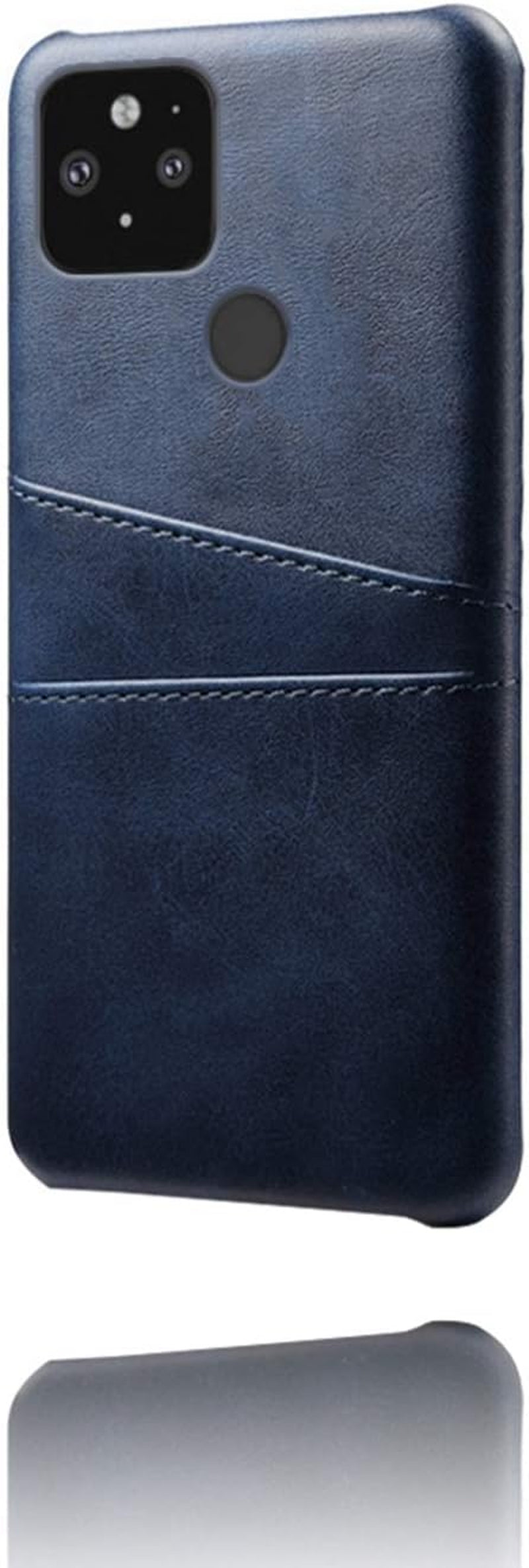 FHZXHY Google Pixel 4A 5G Phone Case PU Leather Wallet Card Holder Protective Case for Google Pixel 4A 5G(6.2 Inch 2020)-Blue  FHZXHY   