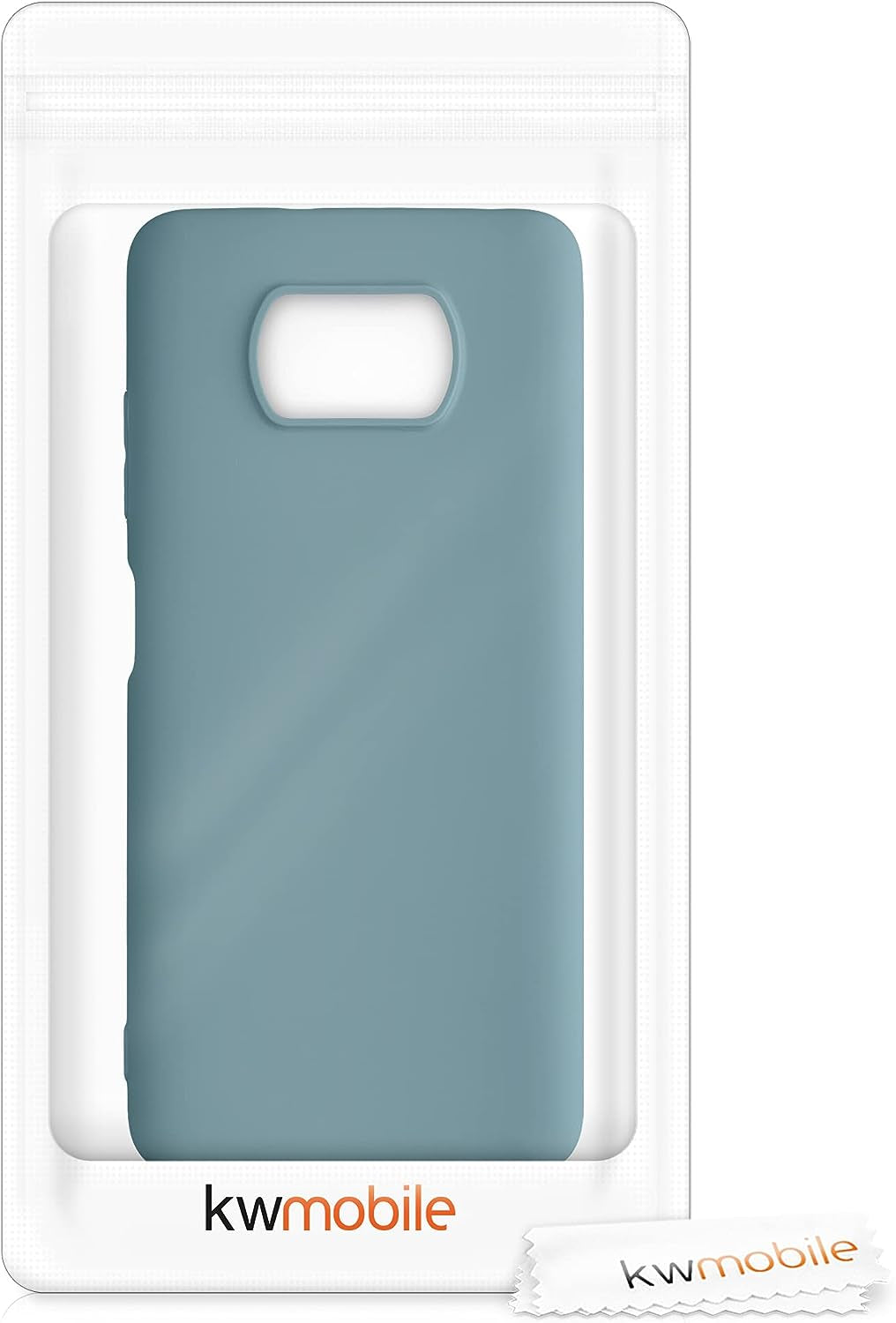 Kwmobile Case Compatible with Xiaomi Poco X3 Nfc/Poco X3 Pro Case - Soft Slim Protective TPU Silicone Cover - Arctic Night  KW-Commerce   