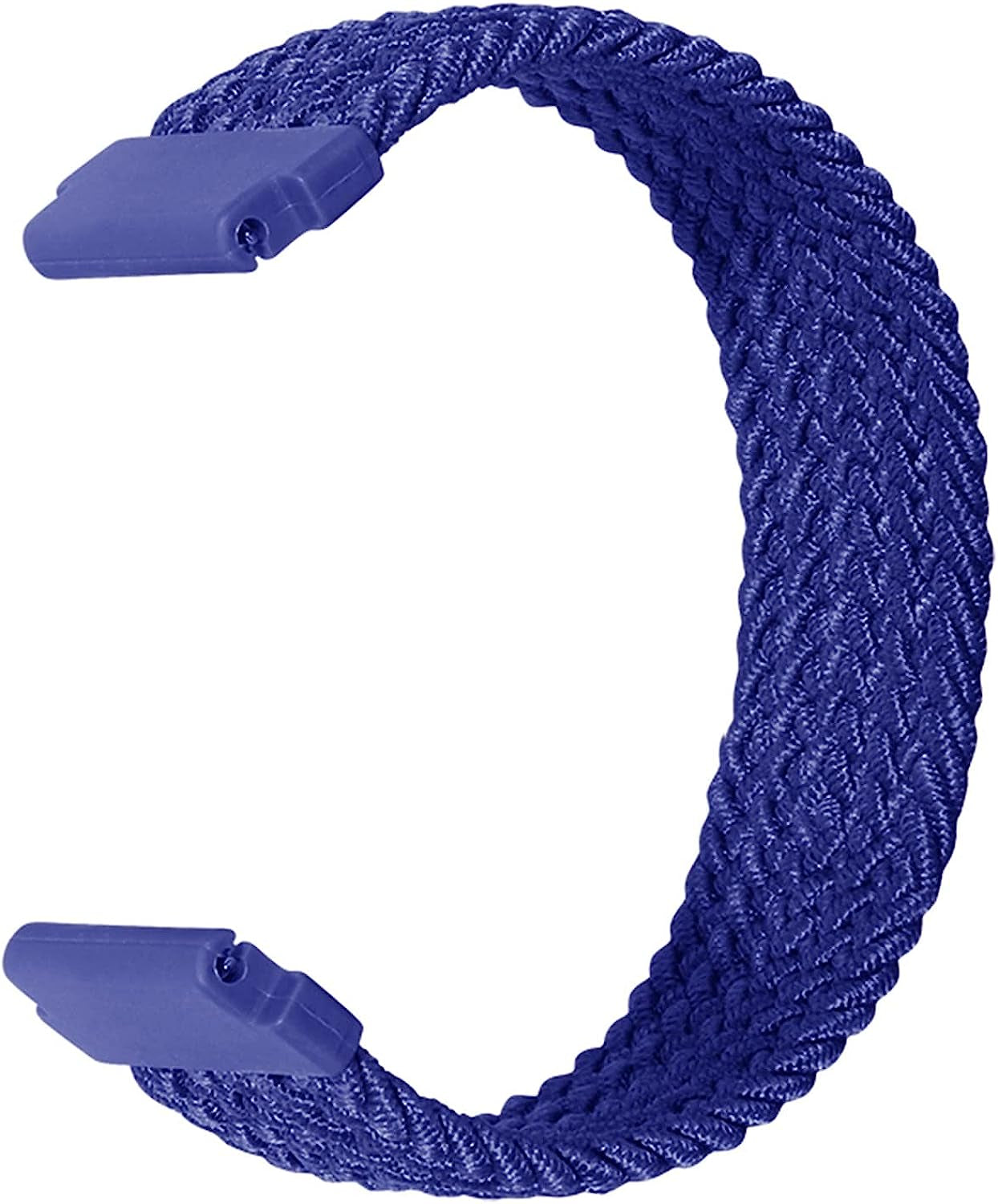 ZLAST Watch Band for Samsung Galaxy Watch 3 41/45/46/42Mm Active 2 Braided Solo Loop Fabric Bracelet for Huawei Watch Gt 2 Strap 20/22Mm  ZLAST Blue 20mm Universal-L 