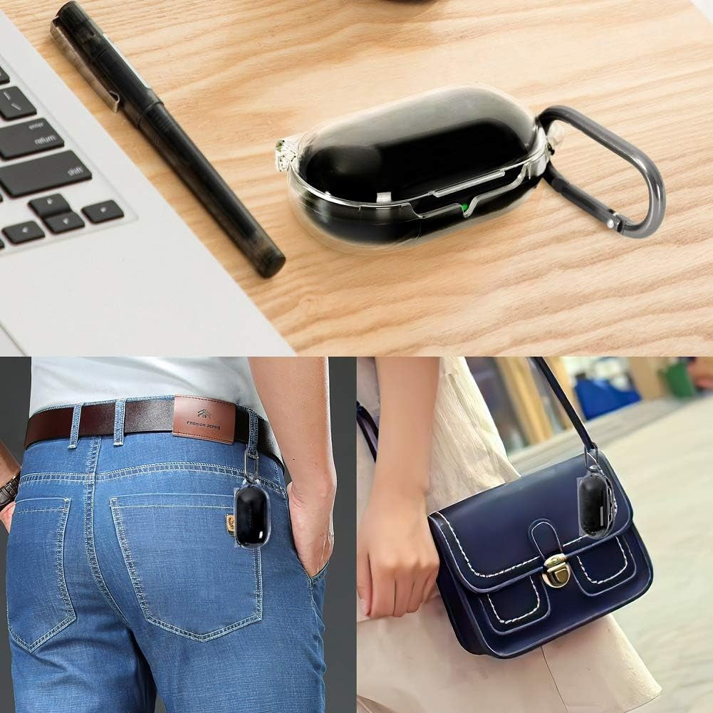 Fironst Polycarbonate Case Cover for Galaxy Buds/Buds+ Plus, Sturdy and Shockproof, No Adhesive Protective Cover Skin Compatible with Samsung Galaxy Buds 2019 2020 Earbuds Accessories (Clear)  Fironst   