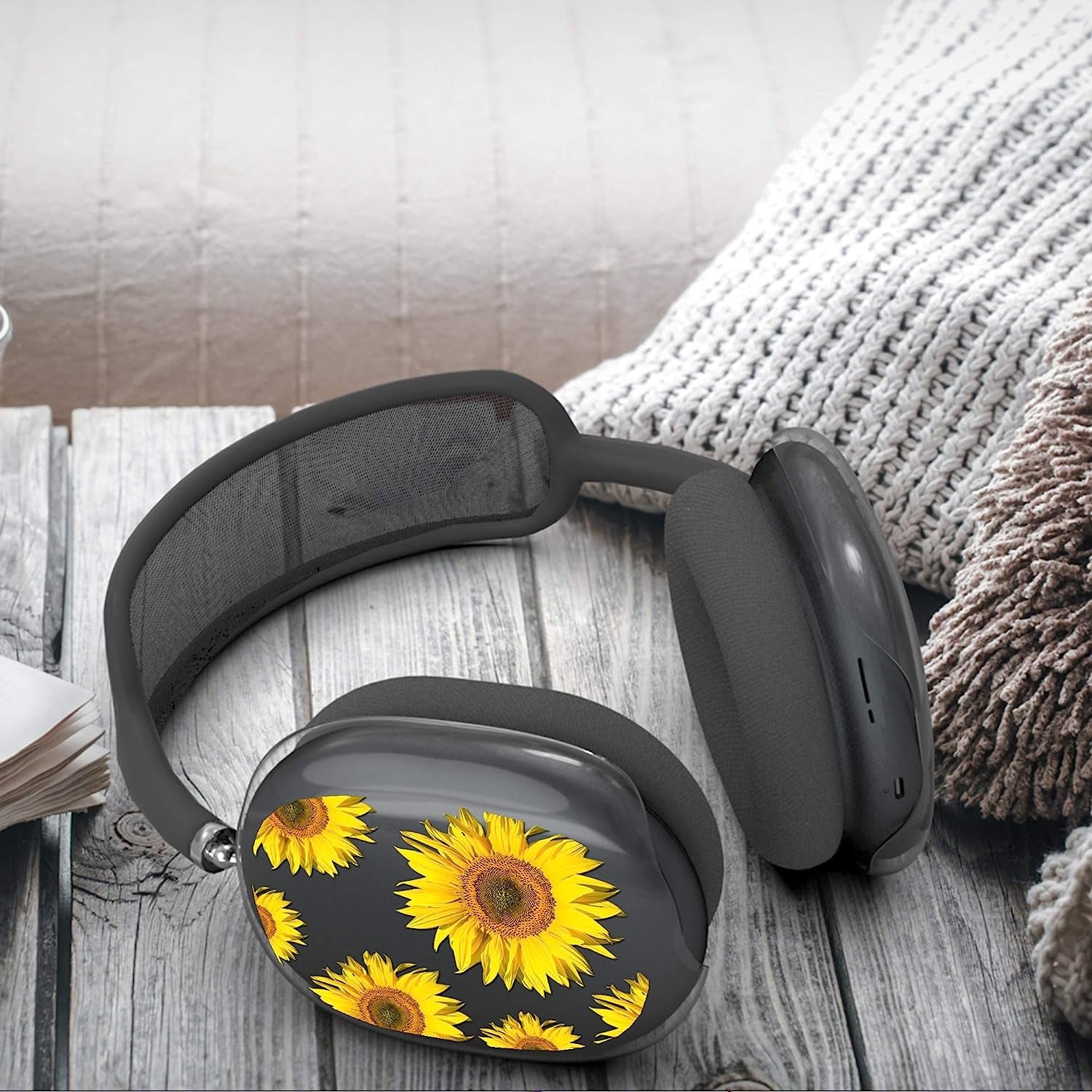 Pimpcase Compatible with Airpods Max Case Cover Headphone Sunflowers  PimpCase   
