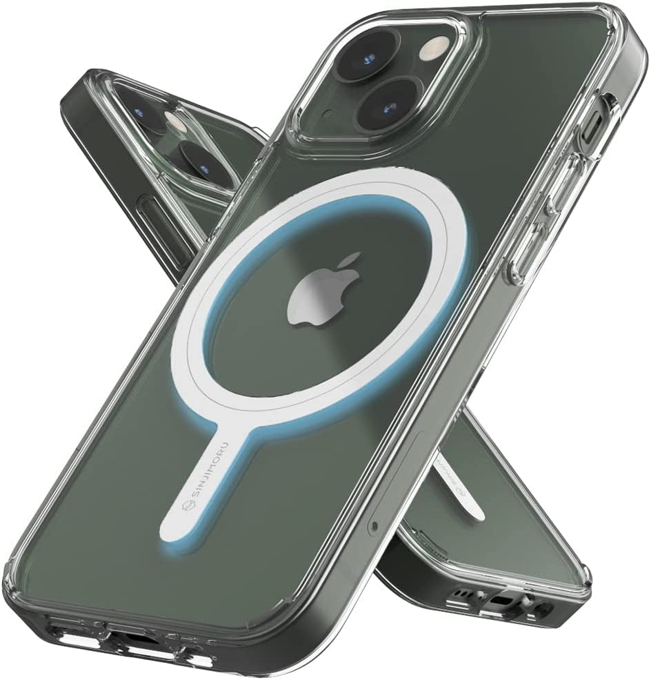 Sinjimoru Shockproof Iphone Case with Magsafe, PC & TPU Clear Phone Case for Iphone Case for Magsafe. M-Airclo for Iphone 14 Pro  Sinjimoru Co.Ltd iPhone 13 Mini  